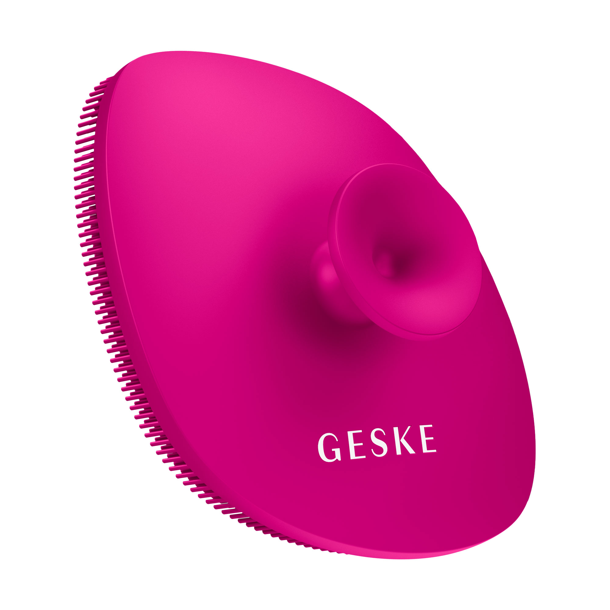 Щітка для обличчя Geske Facial Brush 4 в 1 бузковий, з тримачем