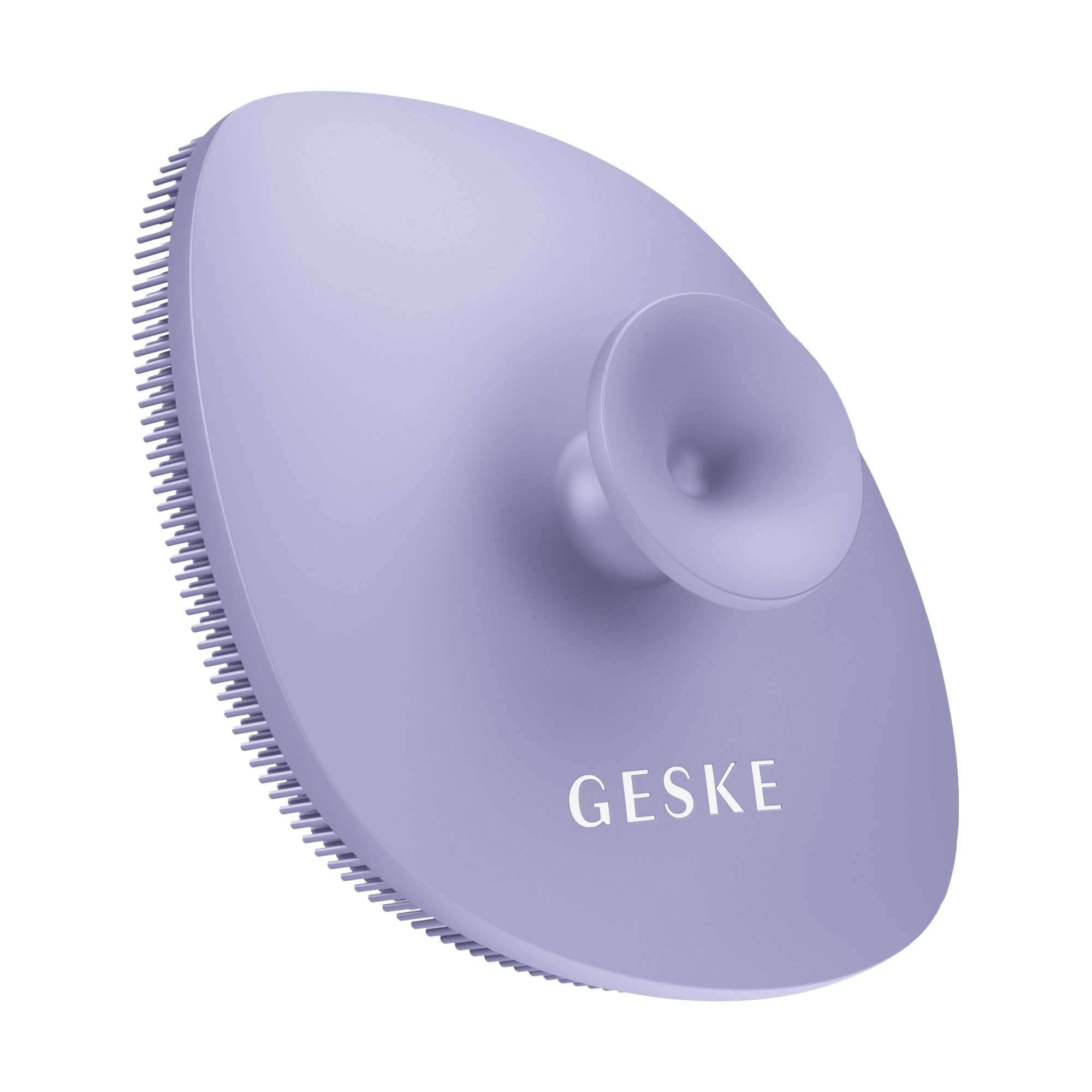 Щітка для обличчя Geske Facial Brush 4 в 1 фіолетовий, з тримачем
