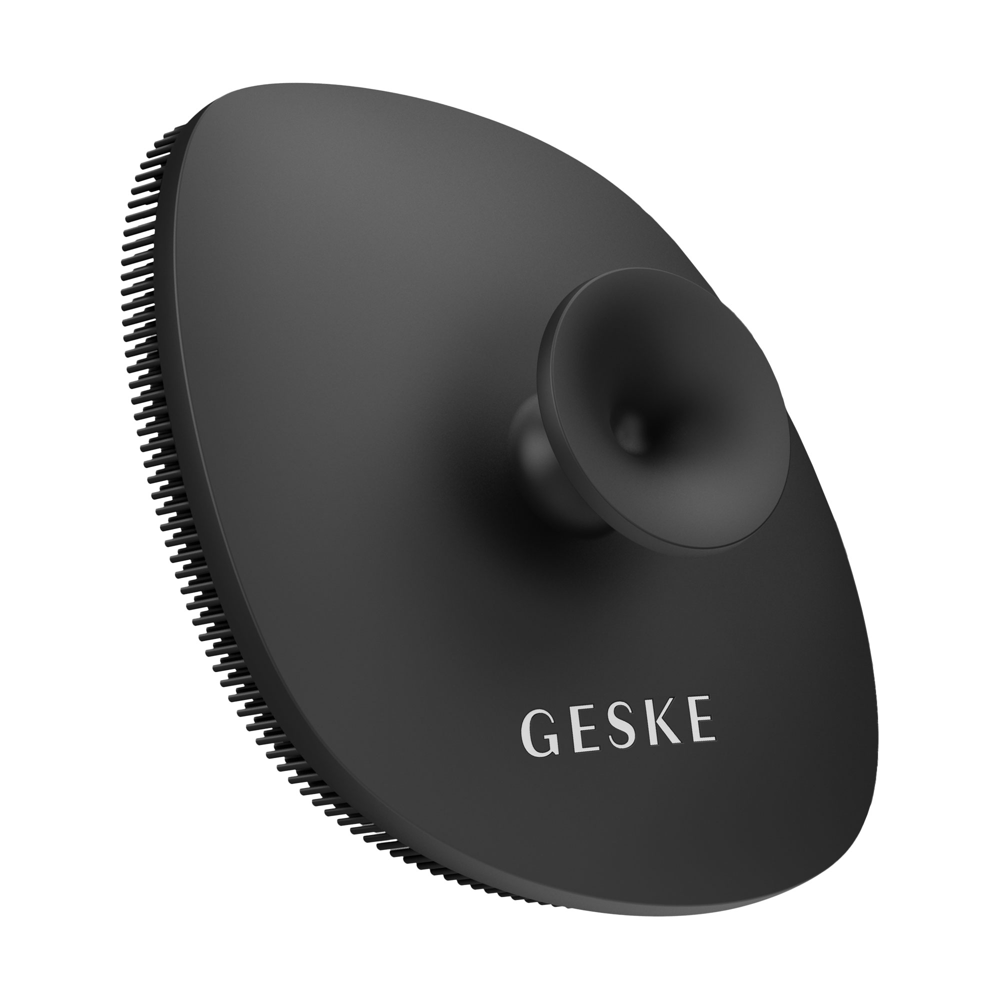 Щітка для обличчя Geske Facial Brush 4 в 1 сірий, з тримачем