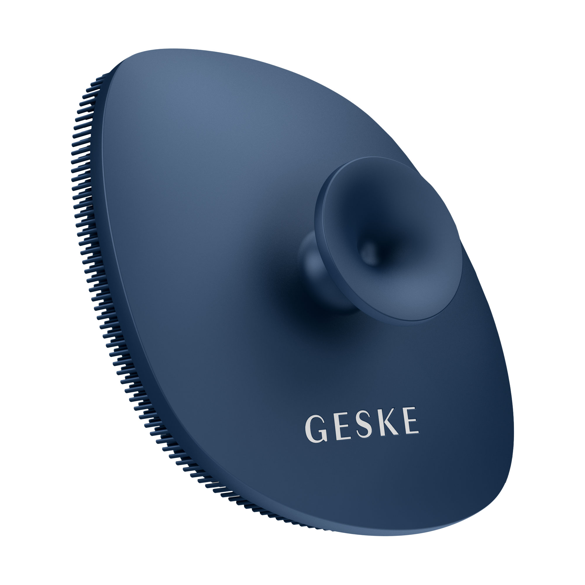 Щітка для обличчя Geske Facial Brush 4 в 1 темно-синій, з тримачем