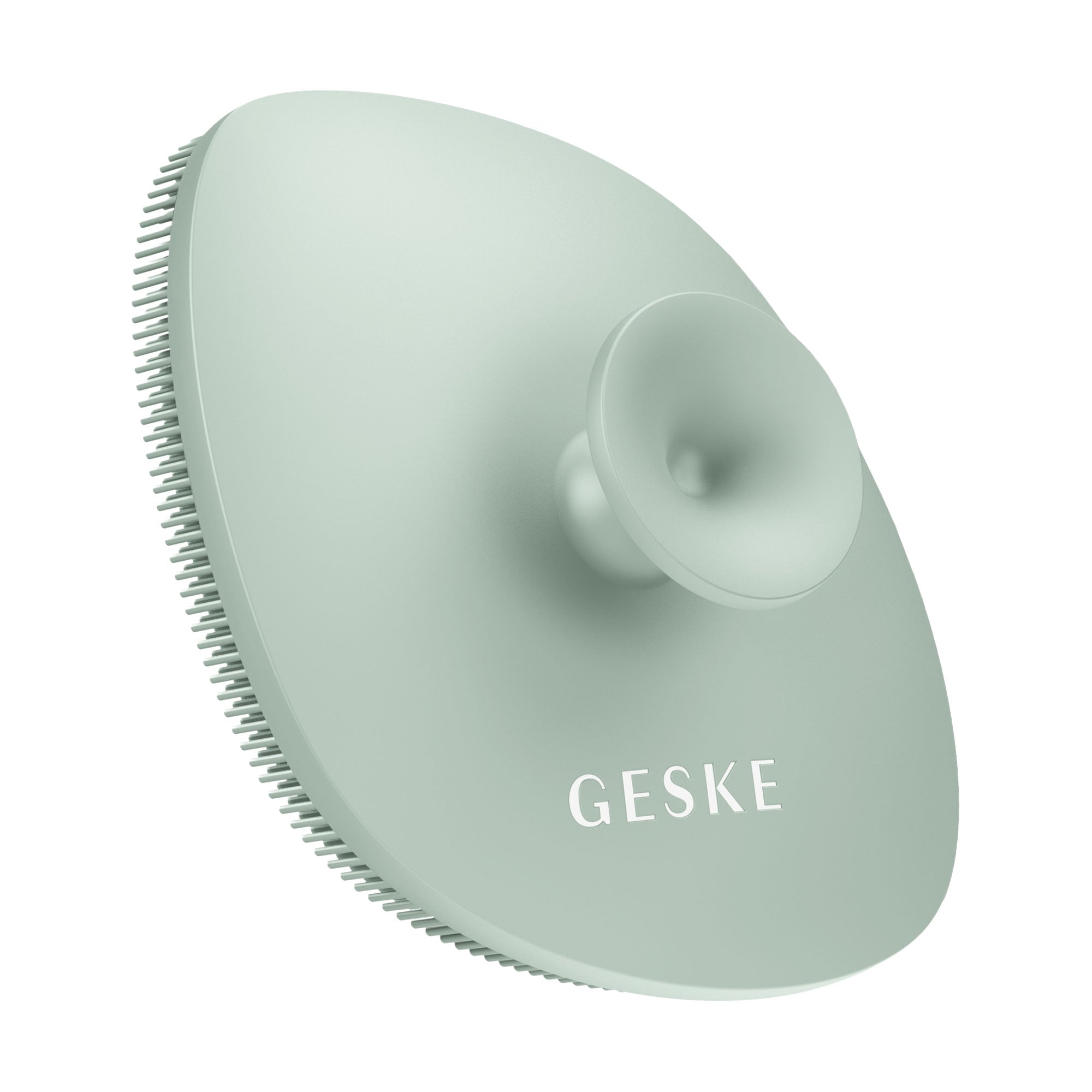 Щітка для обличчя Geske Facial Brush 4 в 1 зелений, з тримачем