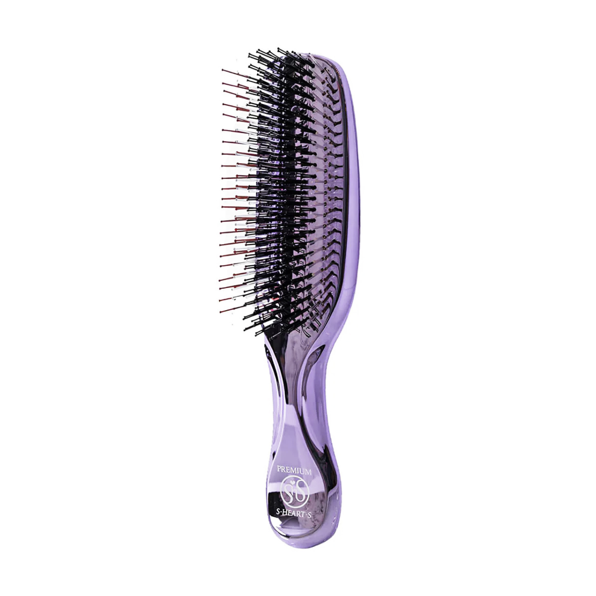 Щітка для шкіри голови S-Heart-S Scalp Brush World Premium довга, фіолетова, 1 шт (698089)