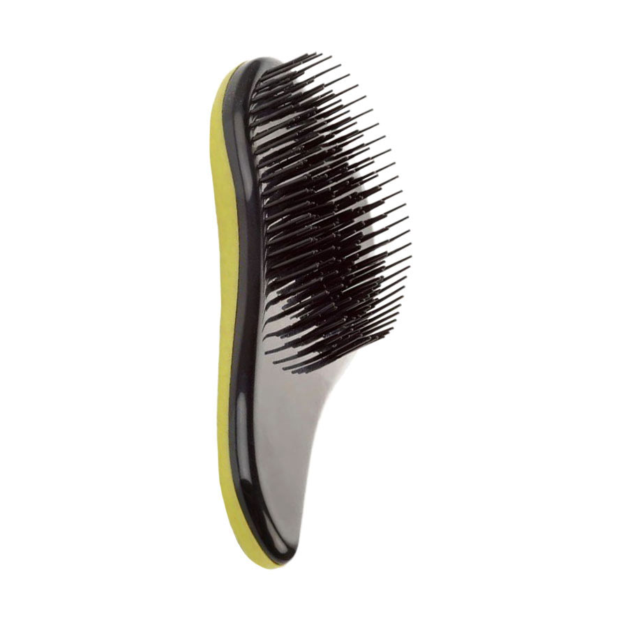 Щітка для волосся Cosmo Shop середня, фігурна, 19*7*3.5 см, Yellow, 1 шт (CS298Y)