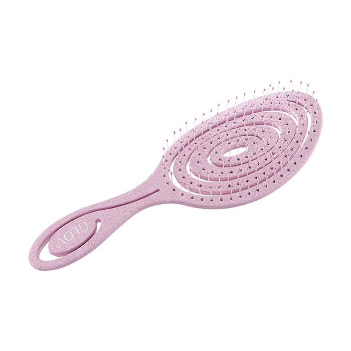 Щітка для волосся Glov Biobased Hairbrush біорозкладна, бузкова, 1 шт