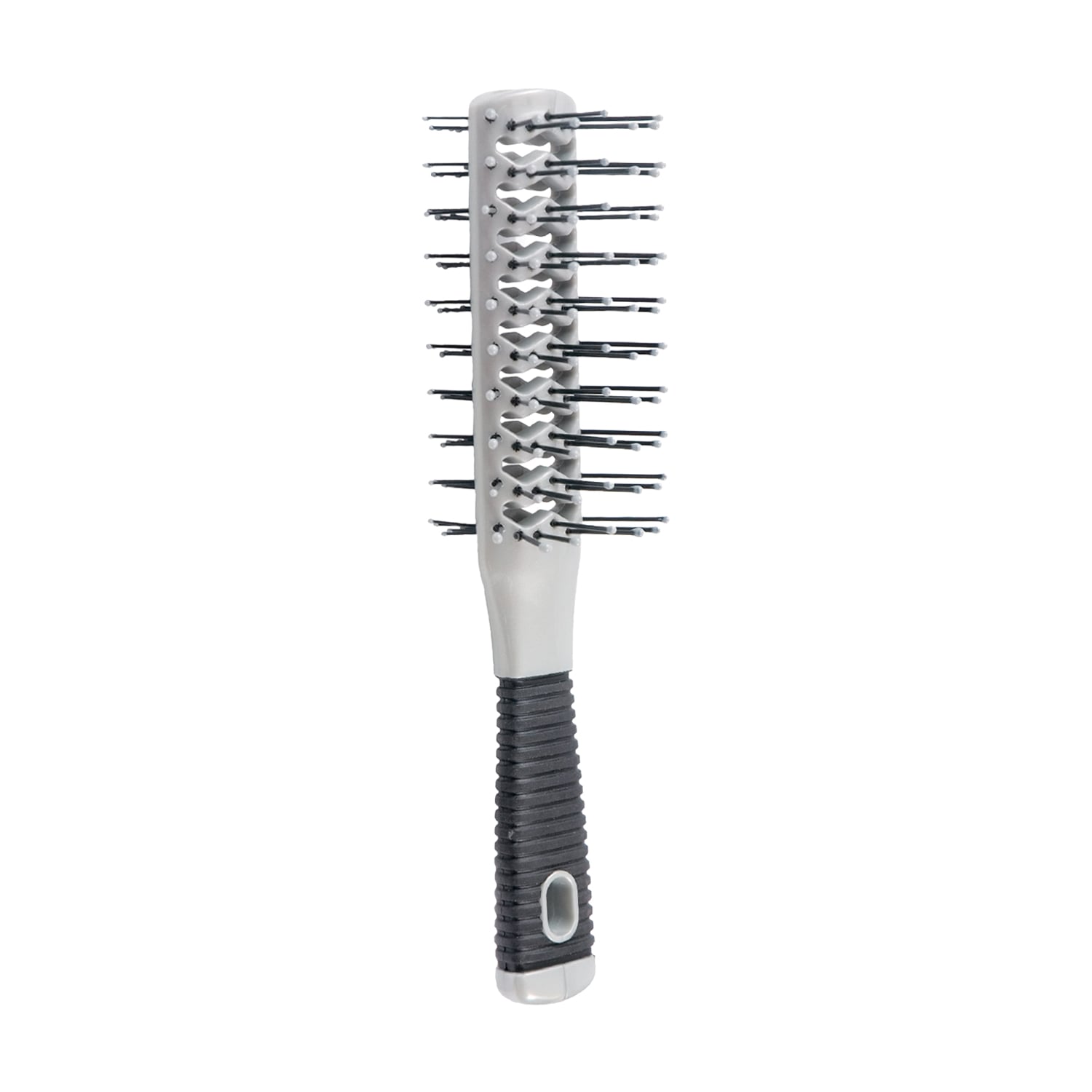 Щітка для волосся Hairway Vent тунельна, двостороння, світло-сіра, 1 шт (08001-32)
