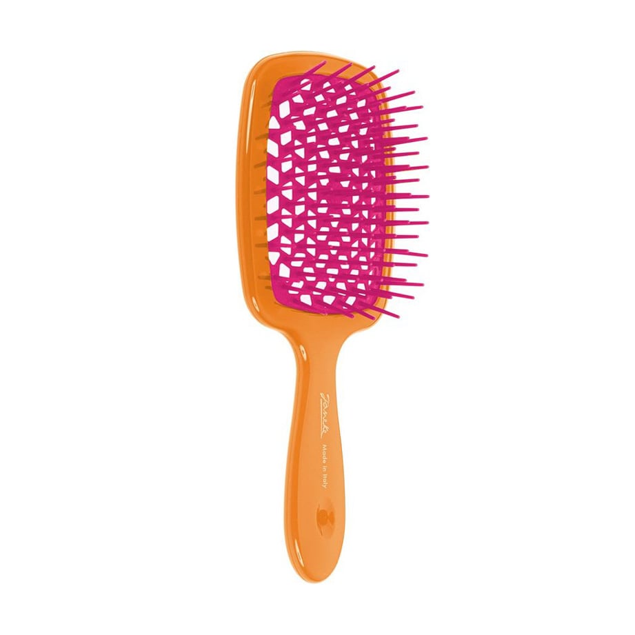 Щітка для волосся Janeke Superbrush 1830 The Original Italian Patent Помаранчево-рожева