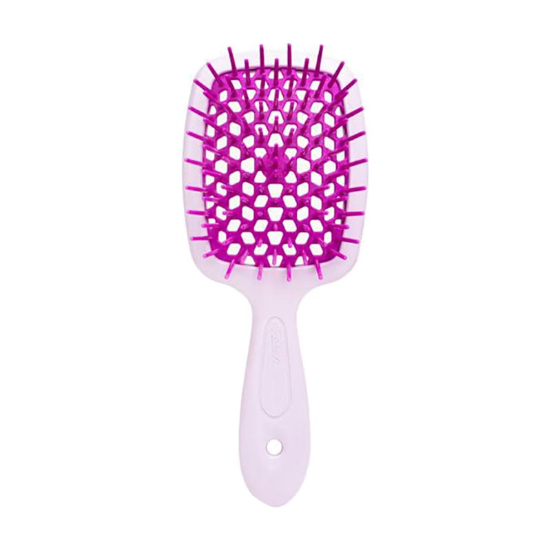 Щітка для волосся Janeke Superbrush Small лілова з фуксією (86SP234 FUX)