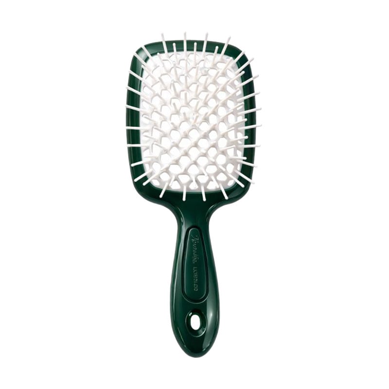 Щітка для волосся Janeke Superbrush Small зелена з білим (72SP234VER)