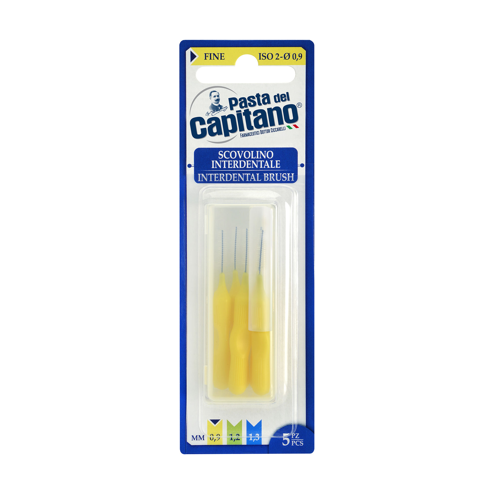 Щітки інтердентальні Pasta del Capitano Interdental Brush Fine для міжзубних проміжків, 5 шт