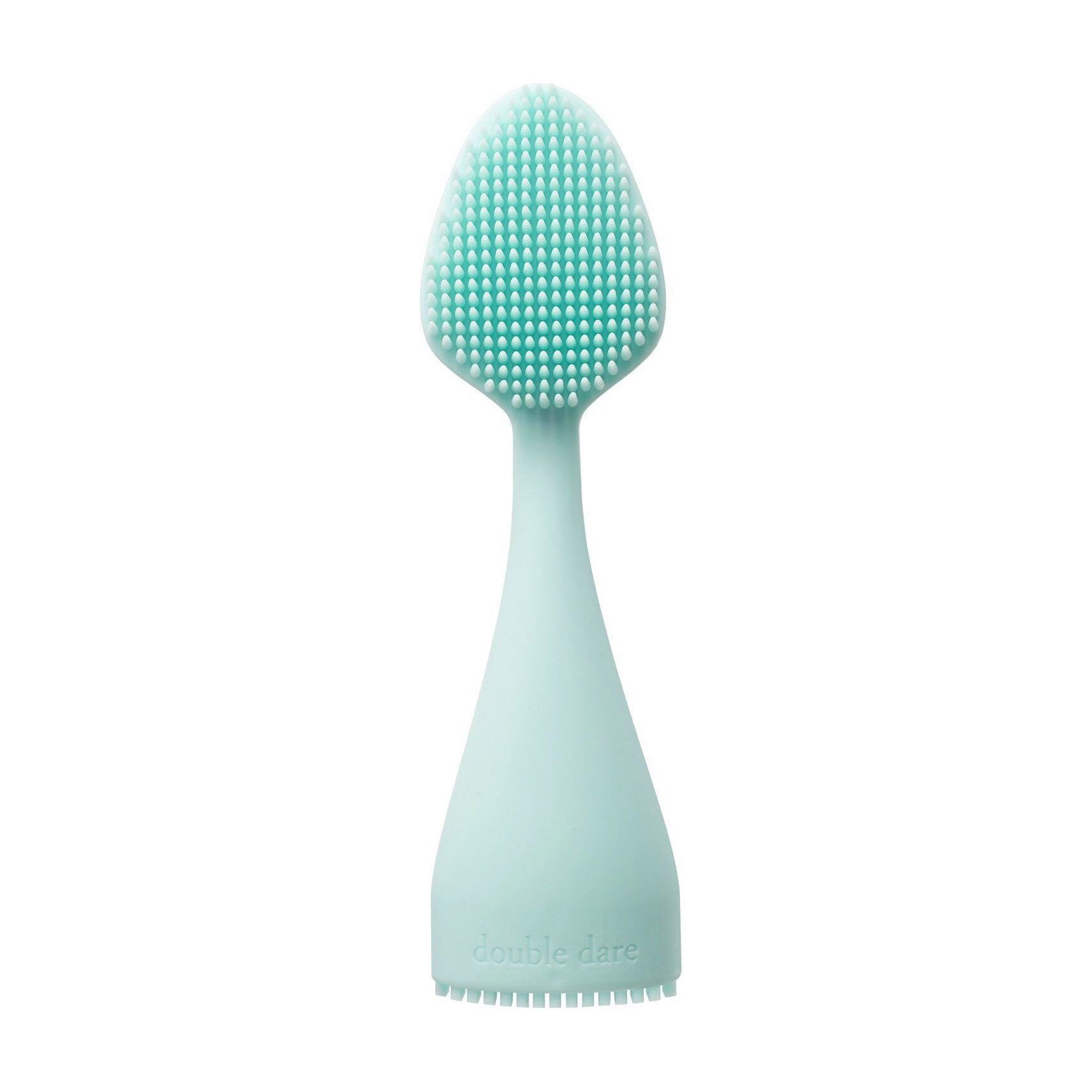 Щіточка масажна силіконова для обличчя Double Dare I.M. Buddy Face Innovative Multi-Functional маленька, зелена, 1 шт