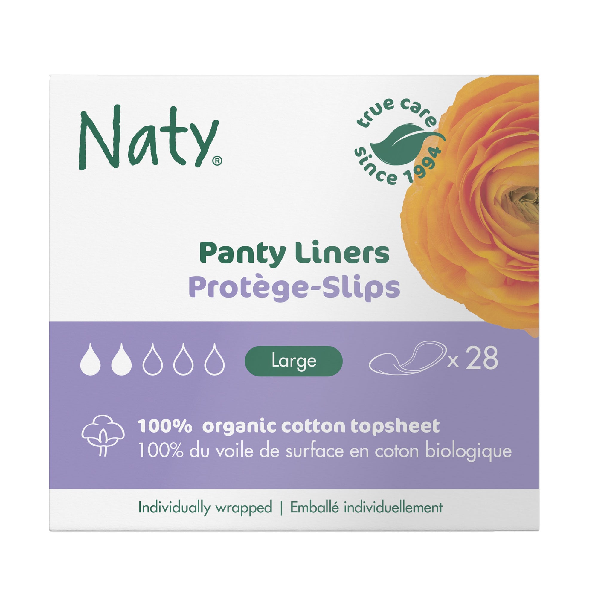 Щоденні прокладки ECO by Naty Large, 28 шт