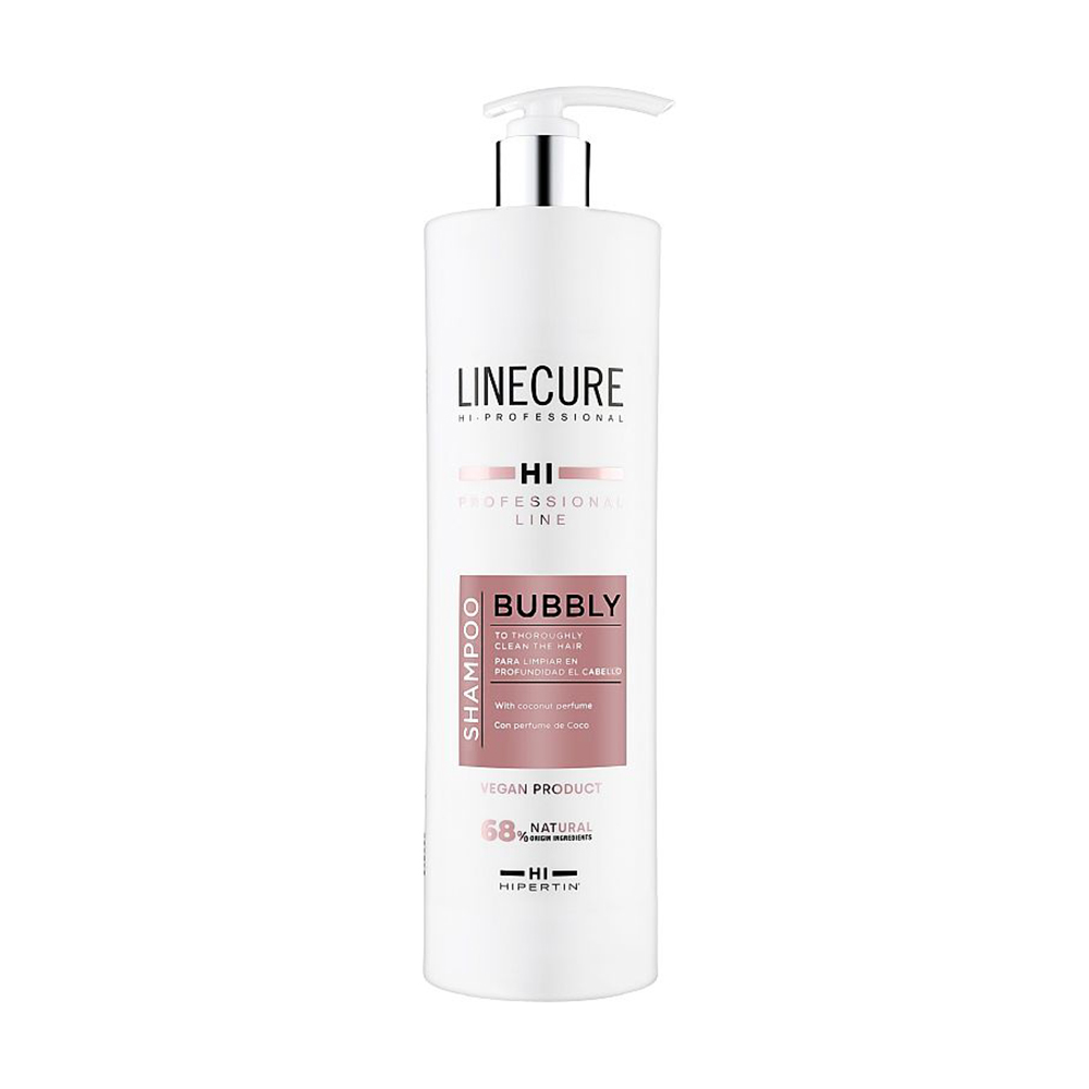 Щоденний шампунь для волосся Hipertin Linecure Bubbly Shampoo з нейтральним рН, 1 л