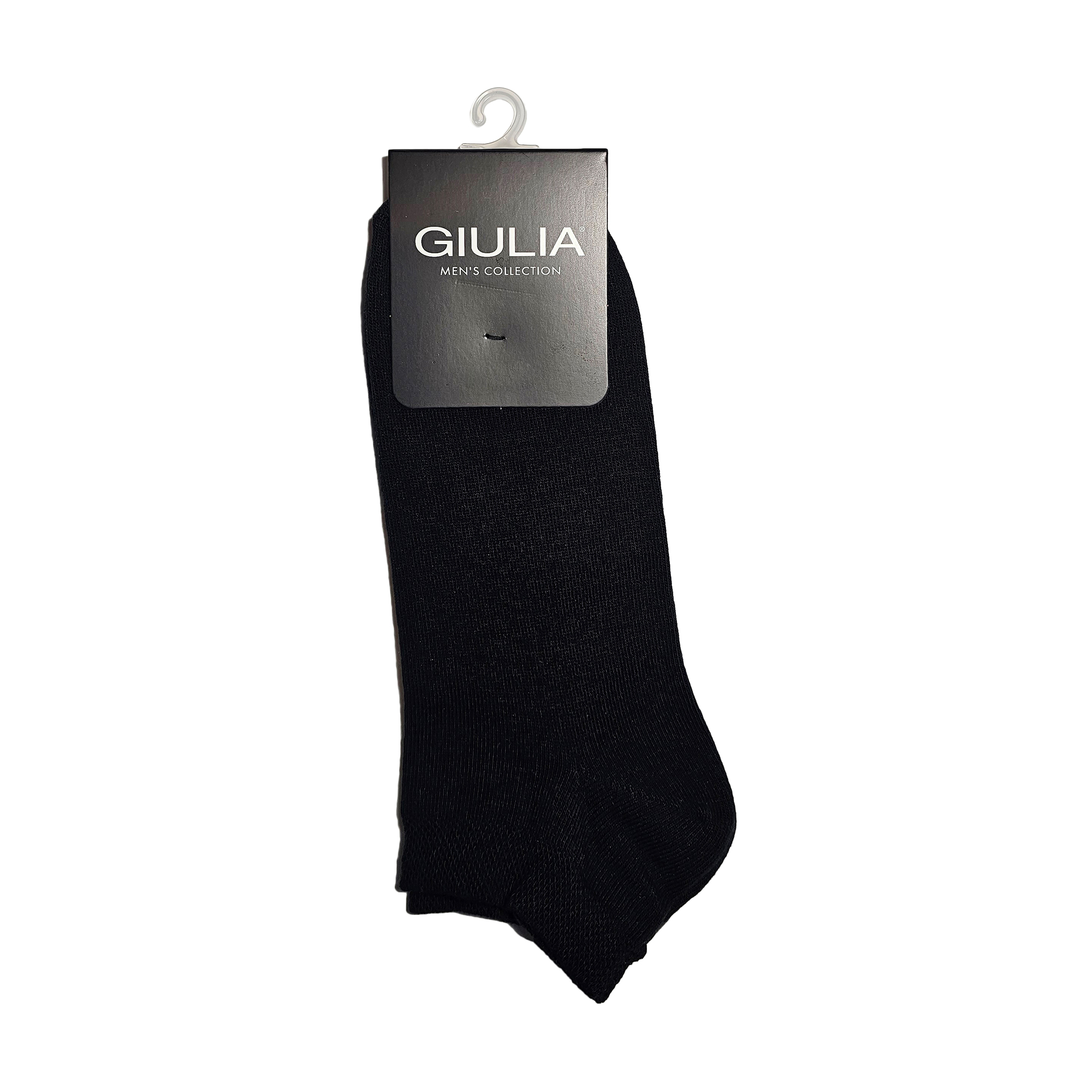 Шкарпетки чоловічі Giulia MS1 Classic, низькі, чорні, розмір 43-46