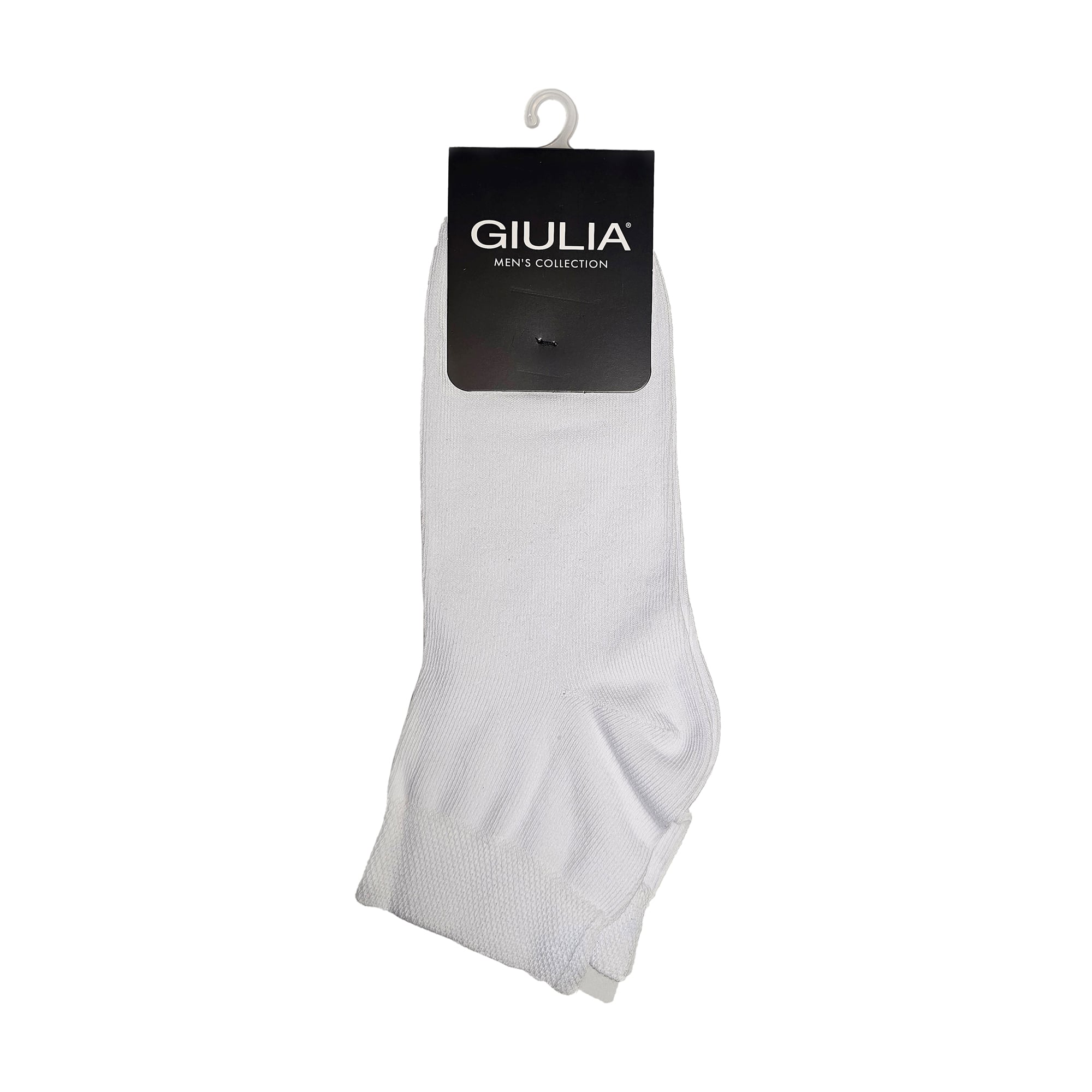 Шкарпетки чоловічі Giulia MS2 Classic, середні, білі, розмір 39-42