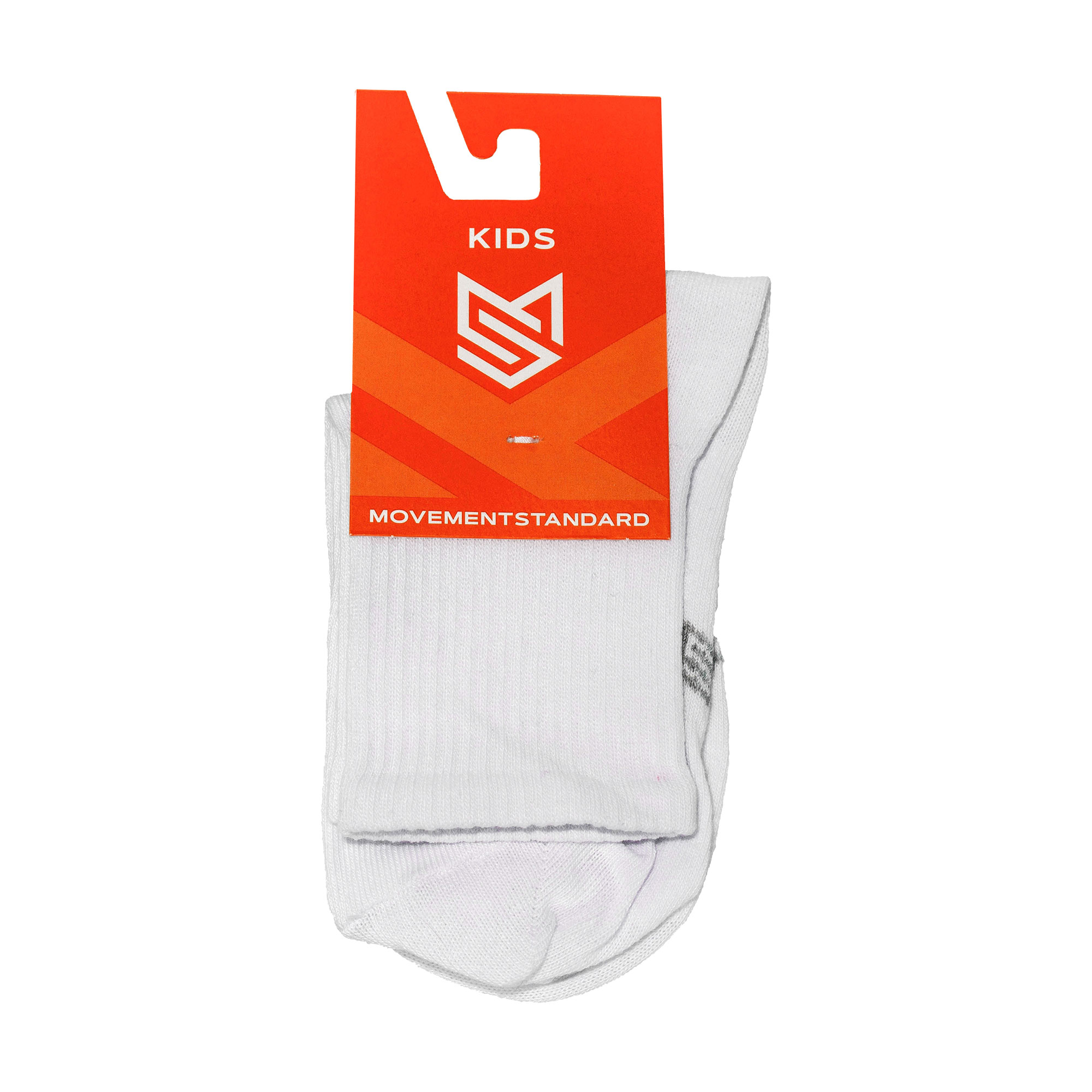 Шкарпетки дитячі MovementStandard M0403S висока резинка, 00 білі, розмір 18