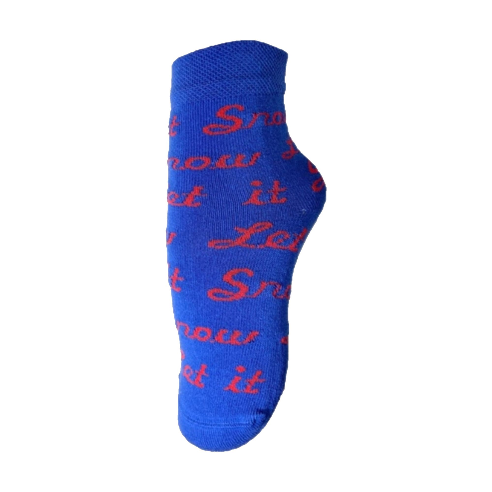 Шкарпетки дитячі Siela KS3 New Year 2101, Bright Blue, розмір 30-35