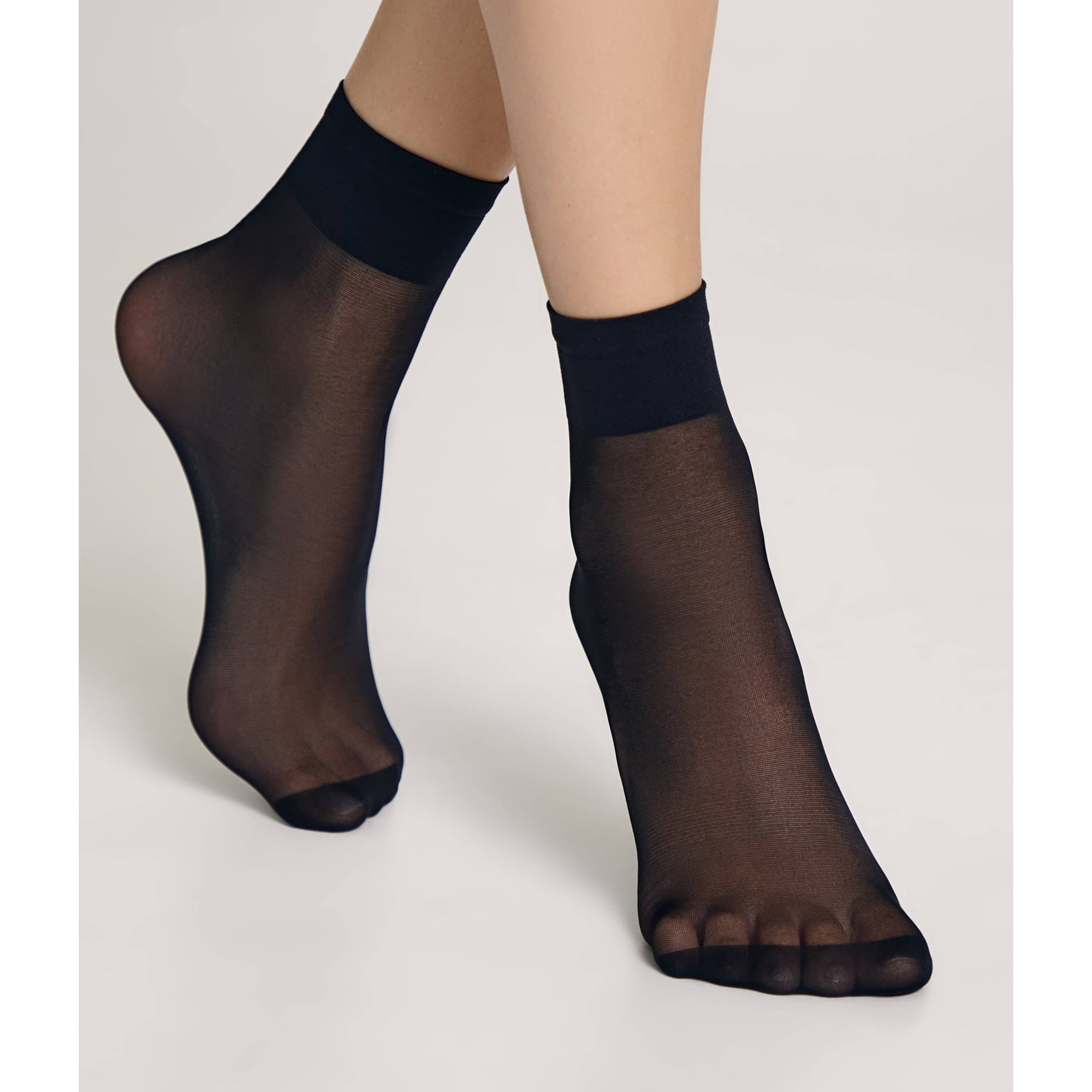 Шкарпетки жіночі Elegante Classic, 20 DEN, Nero, розмір 23-25, 2 пари