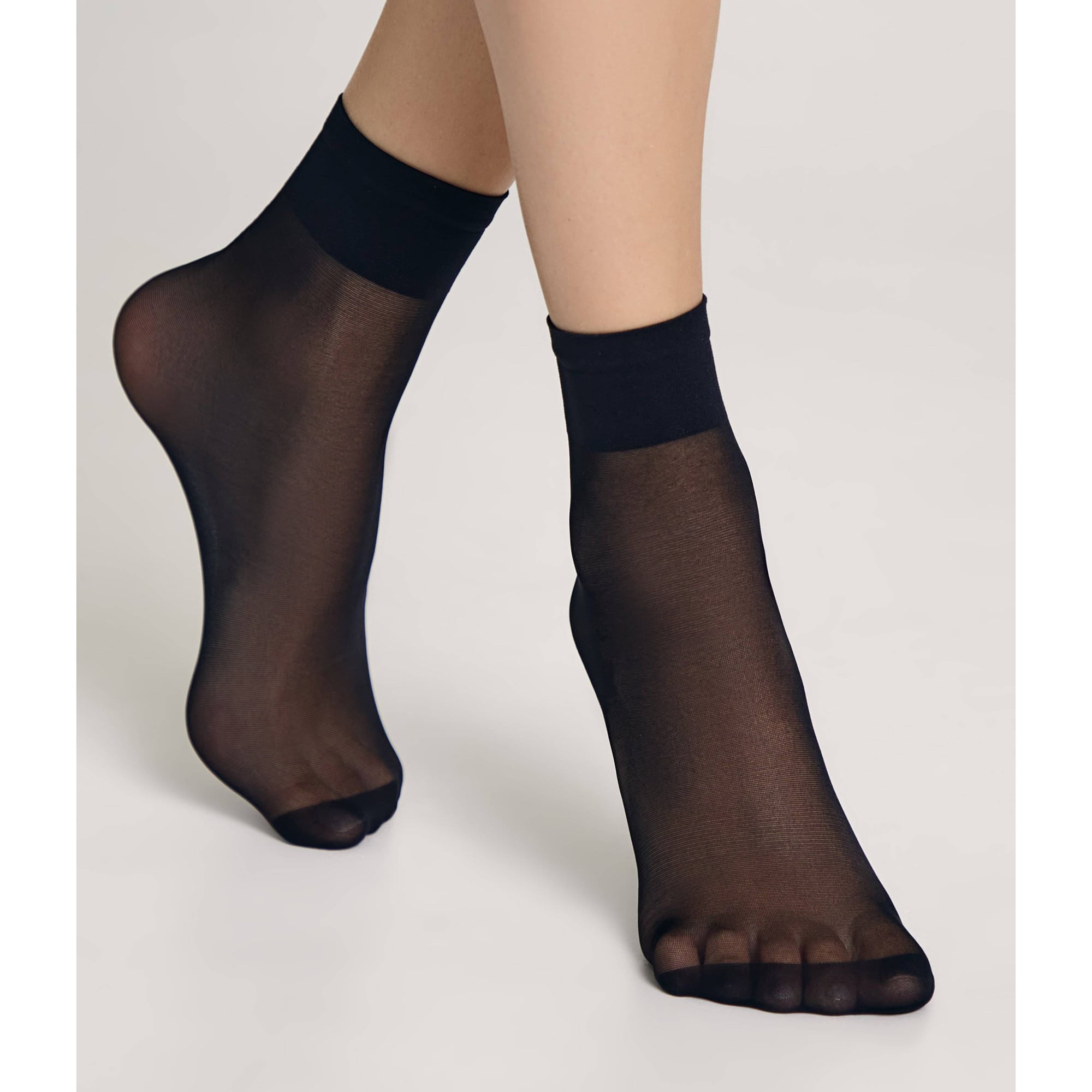 Шкарпетки жіночі Elegante Classic, 40 DEN, Nero, розмір 23-25, 2 пари