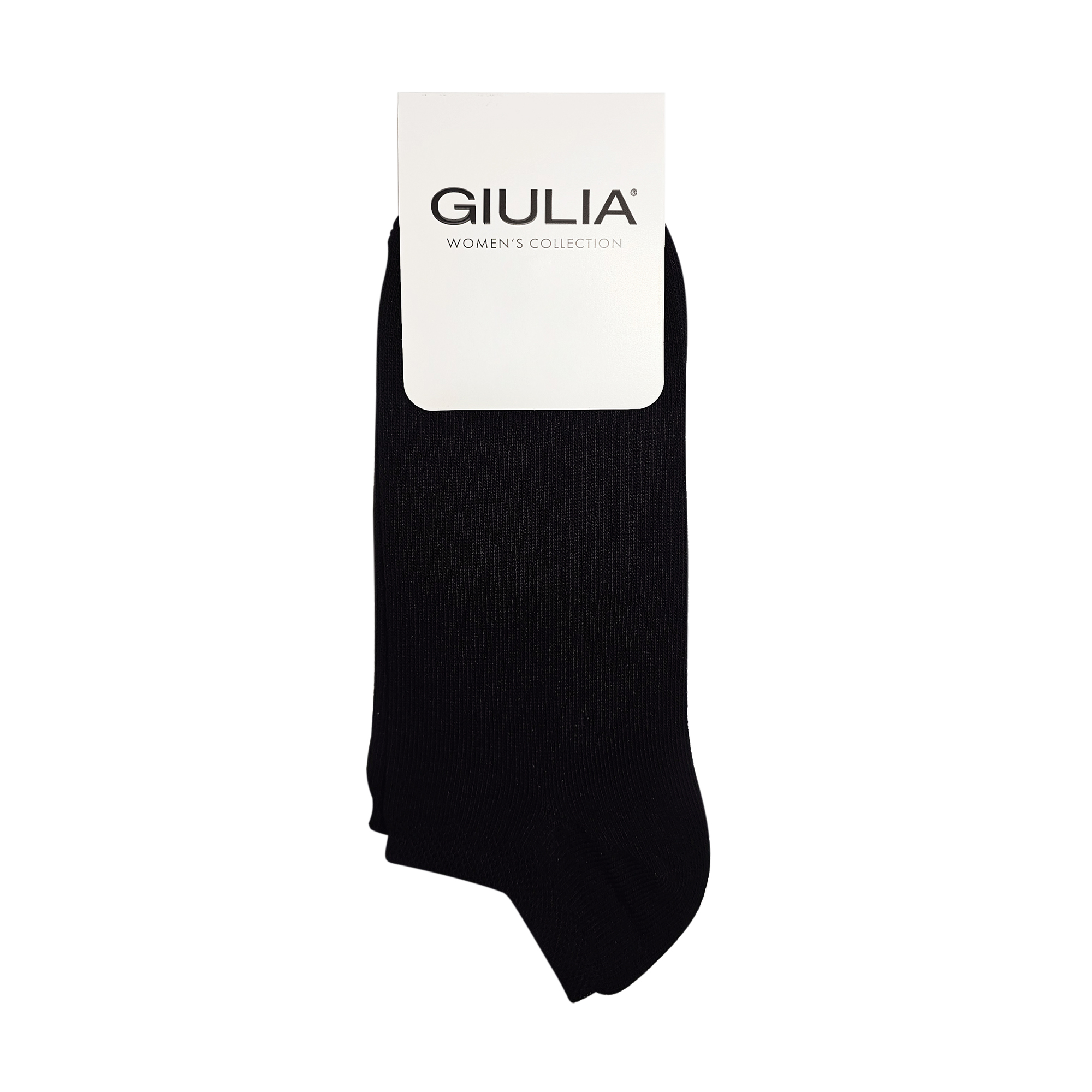 Шкарпетки жіночі Giulia WS1 Soft Classic короткі, Nero, розмір 36-40