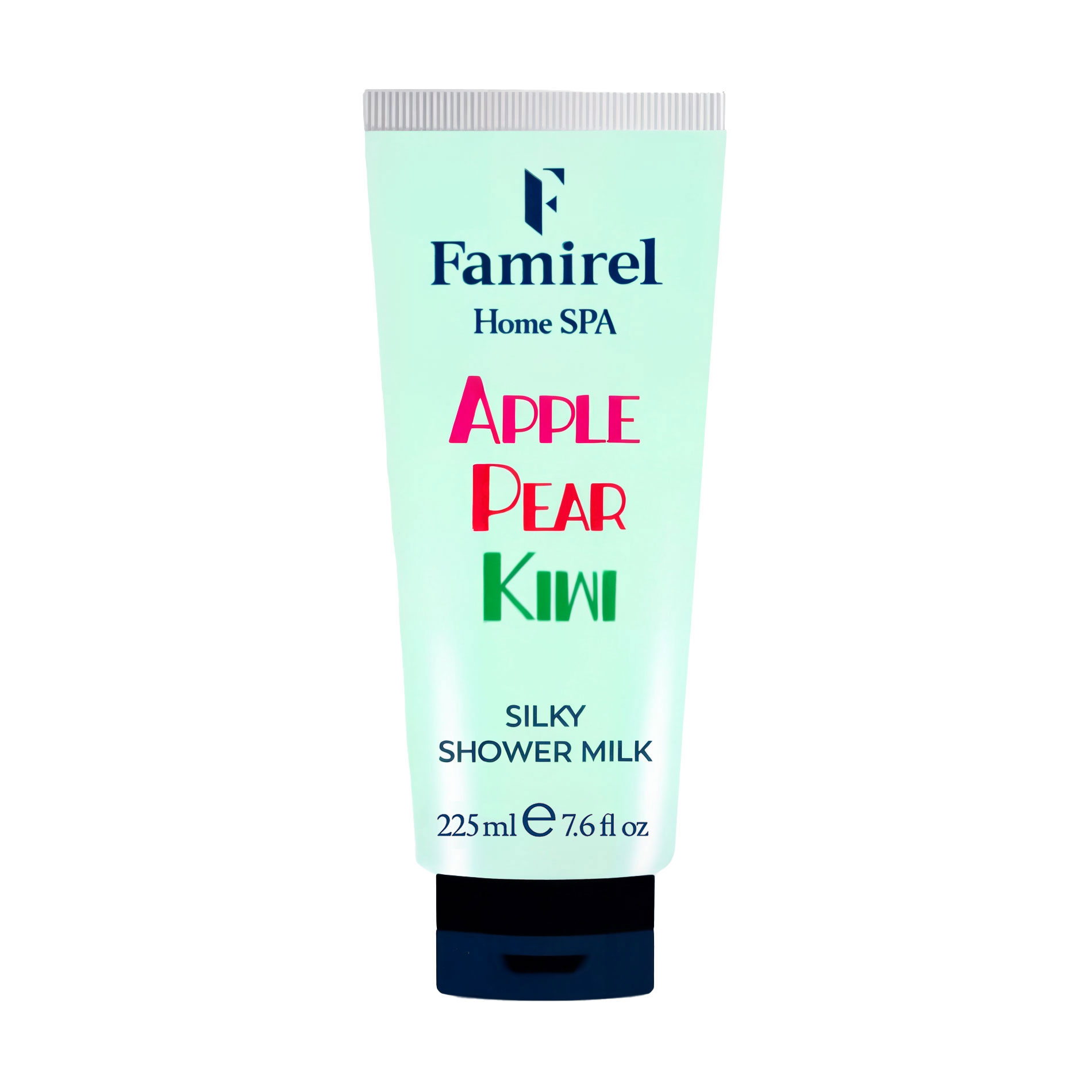 Шовкове молочко для душу Famirel Home SPA Silky Shower Milk, Apple &amp; Pear &amp; Kiwi, 225 мл