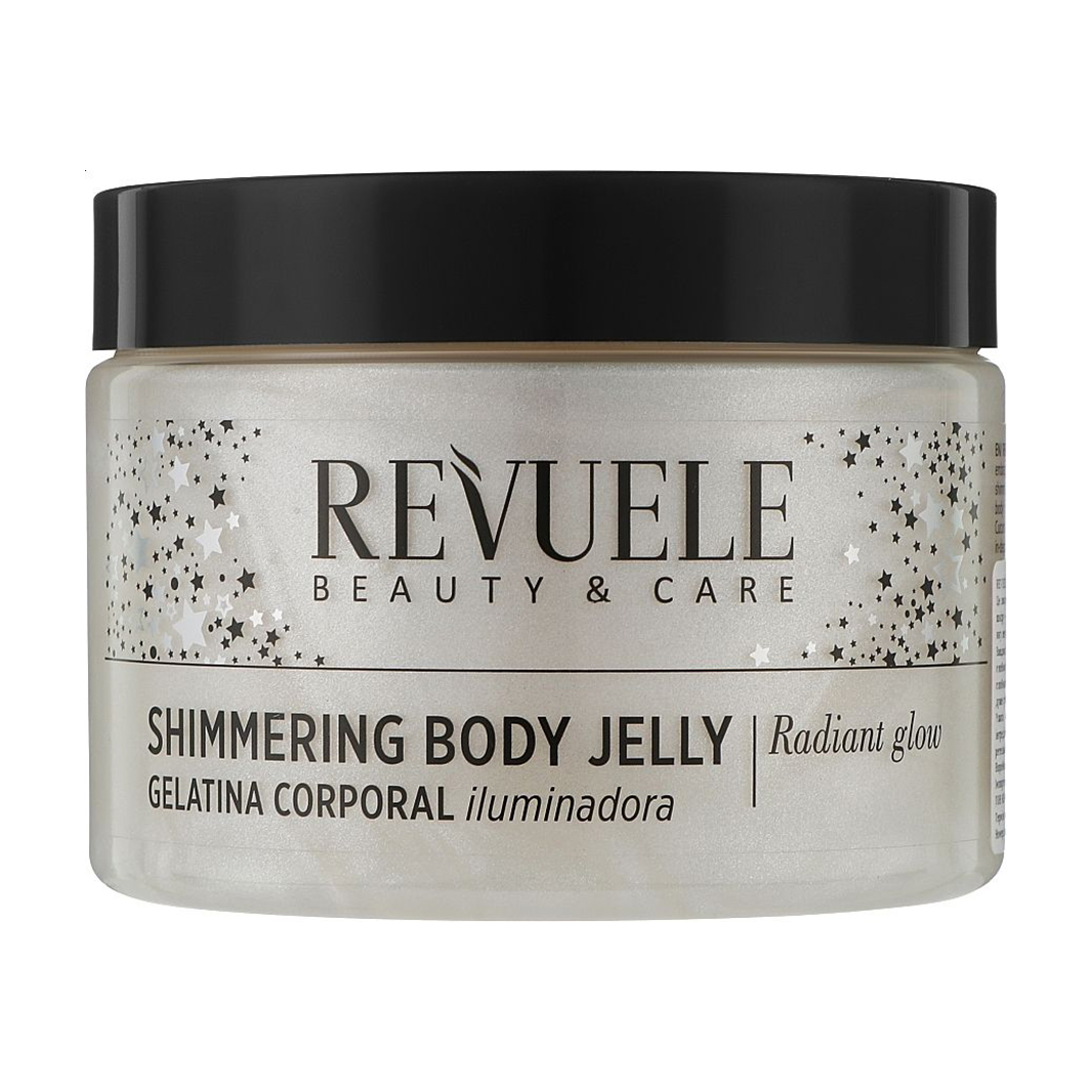 Шимер для тіла Revuele Shimmering Body Jelly Silver Сріблясте сяйво, 400 мл