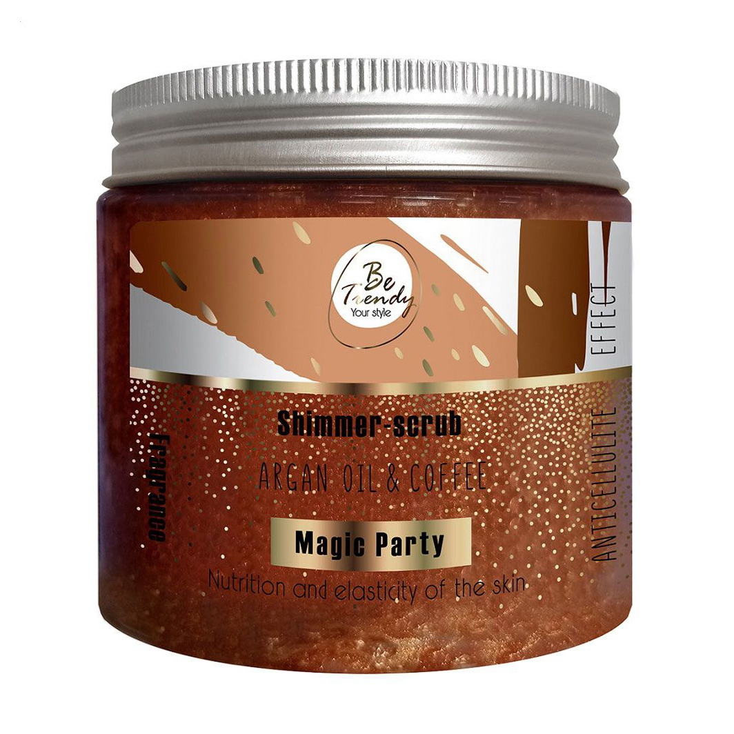 Шимер-скраб для тіла Be Trendy Shimmer Scrub Magic Party, 300 г