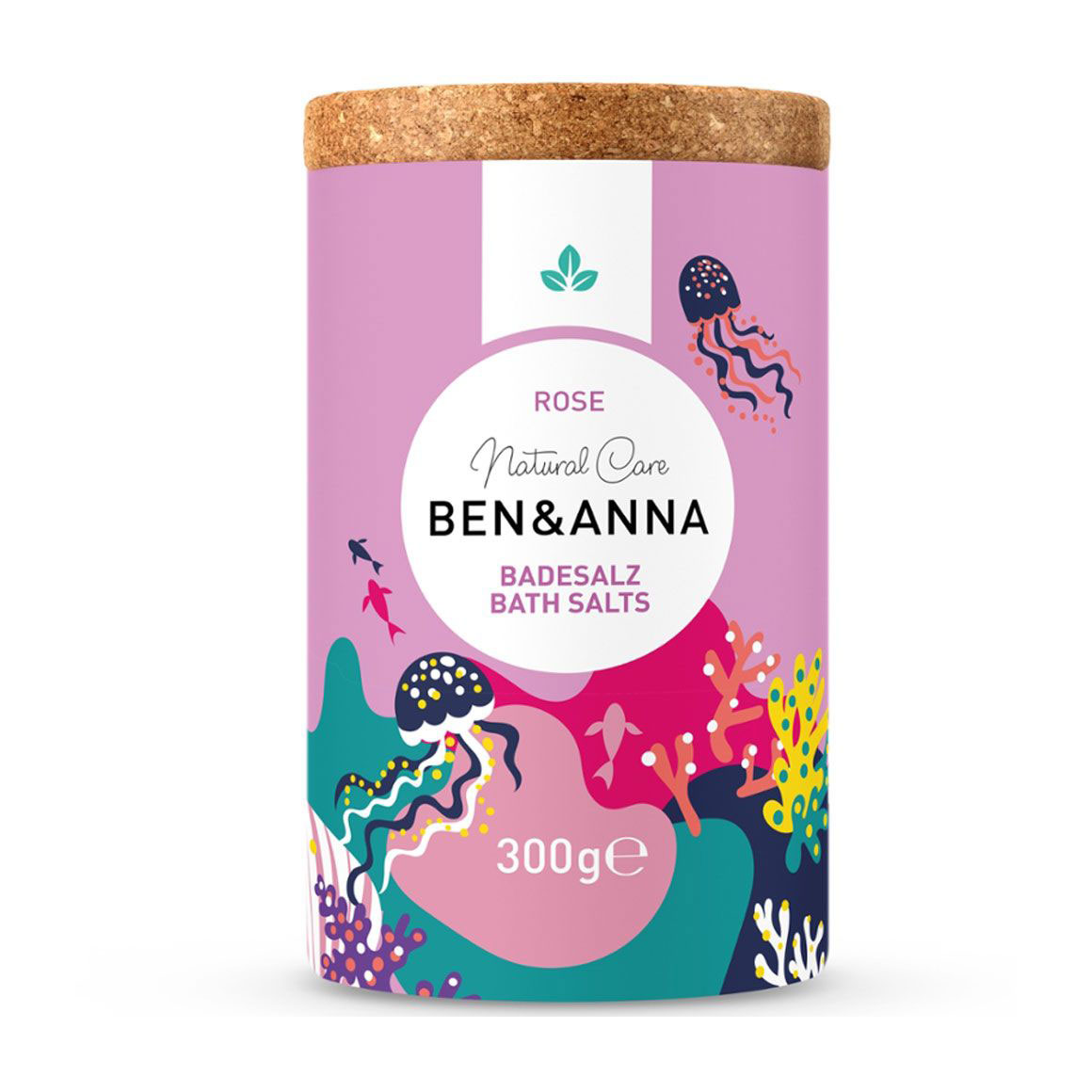 Сіль для ванни Ben &amp; Anna Троянда, 300 г