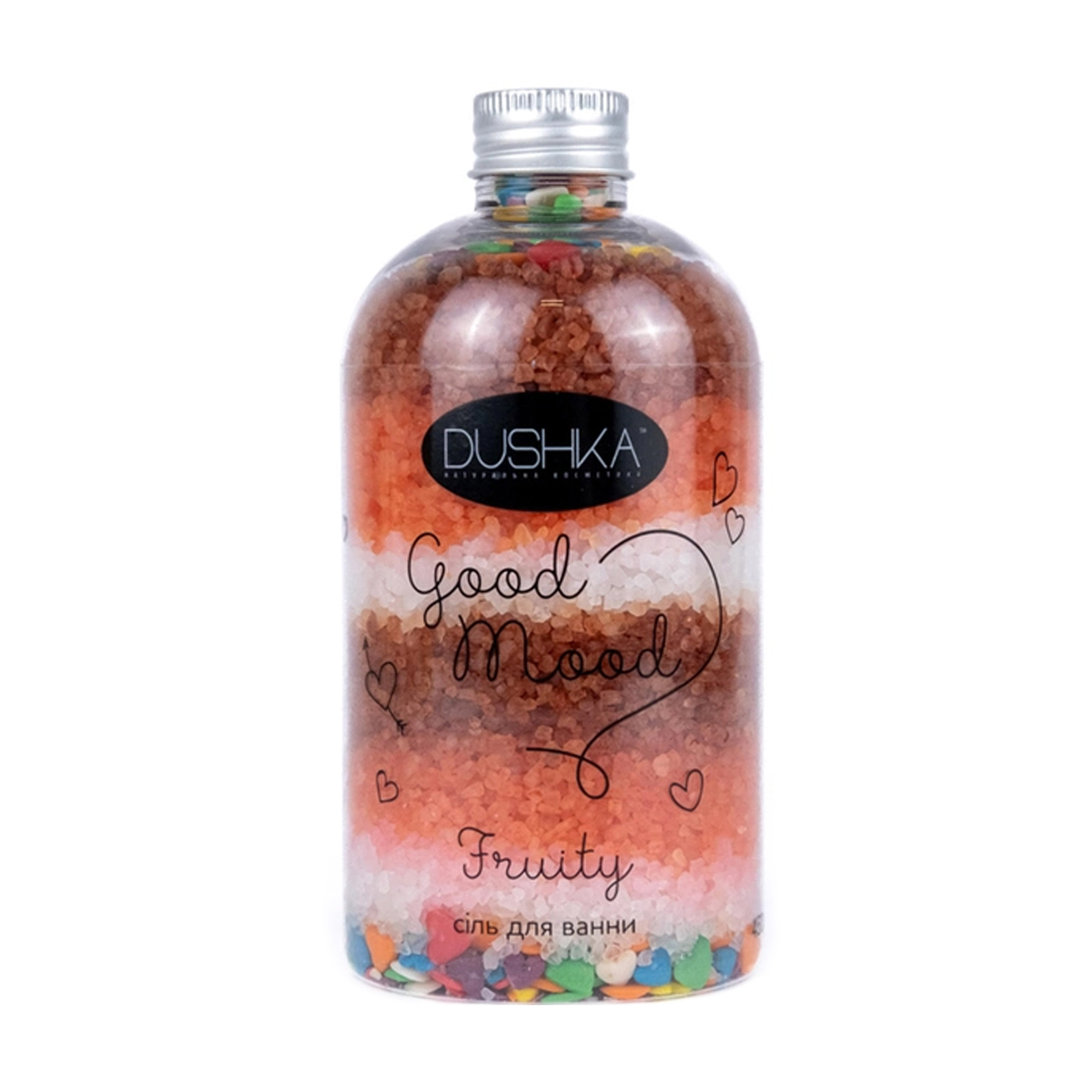 Сіль для ванни Dushka Fruity, 450 г