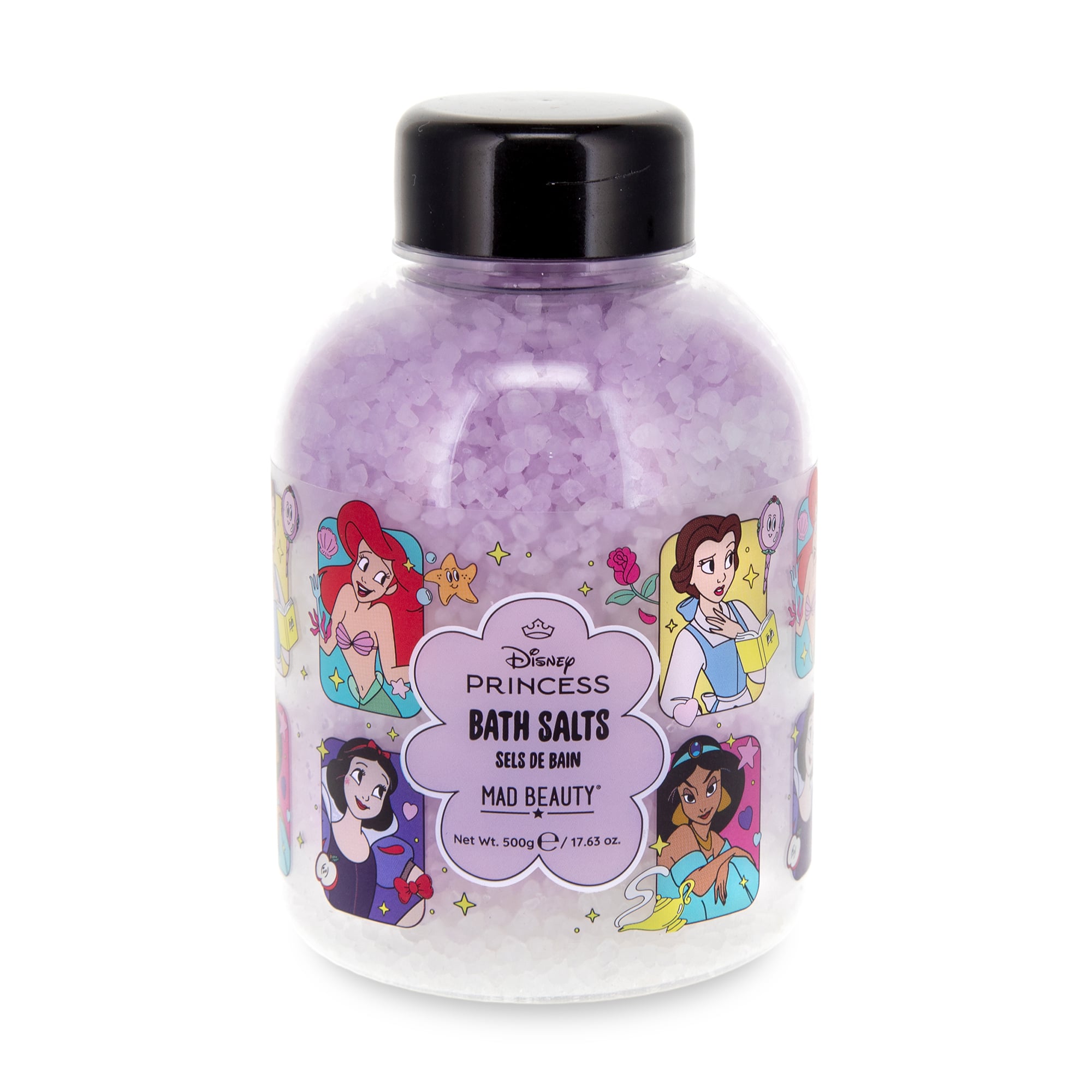 Сіль для ванни Mad Beauty Disney Princess Bath Salts, 500 г