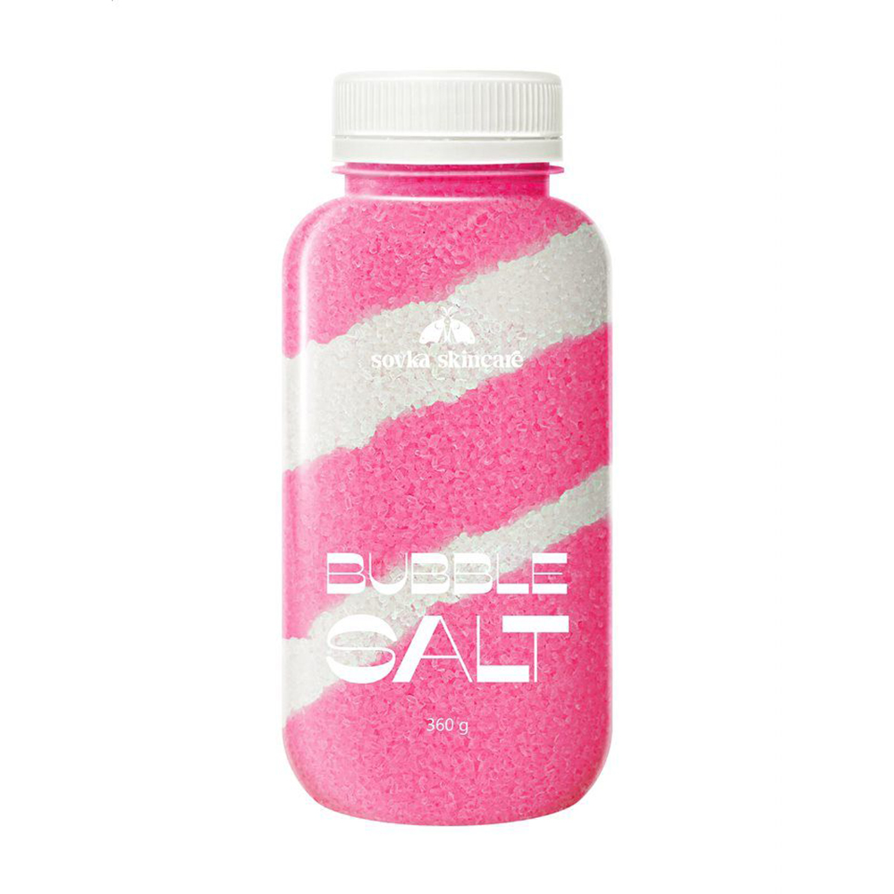 Сіль для ванни Sovka Skincare Barbie Bubble Salt, 360 г