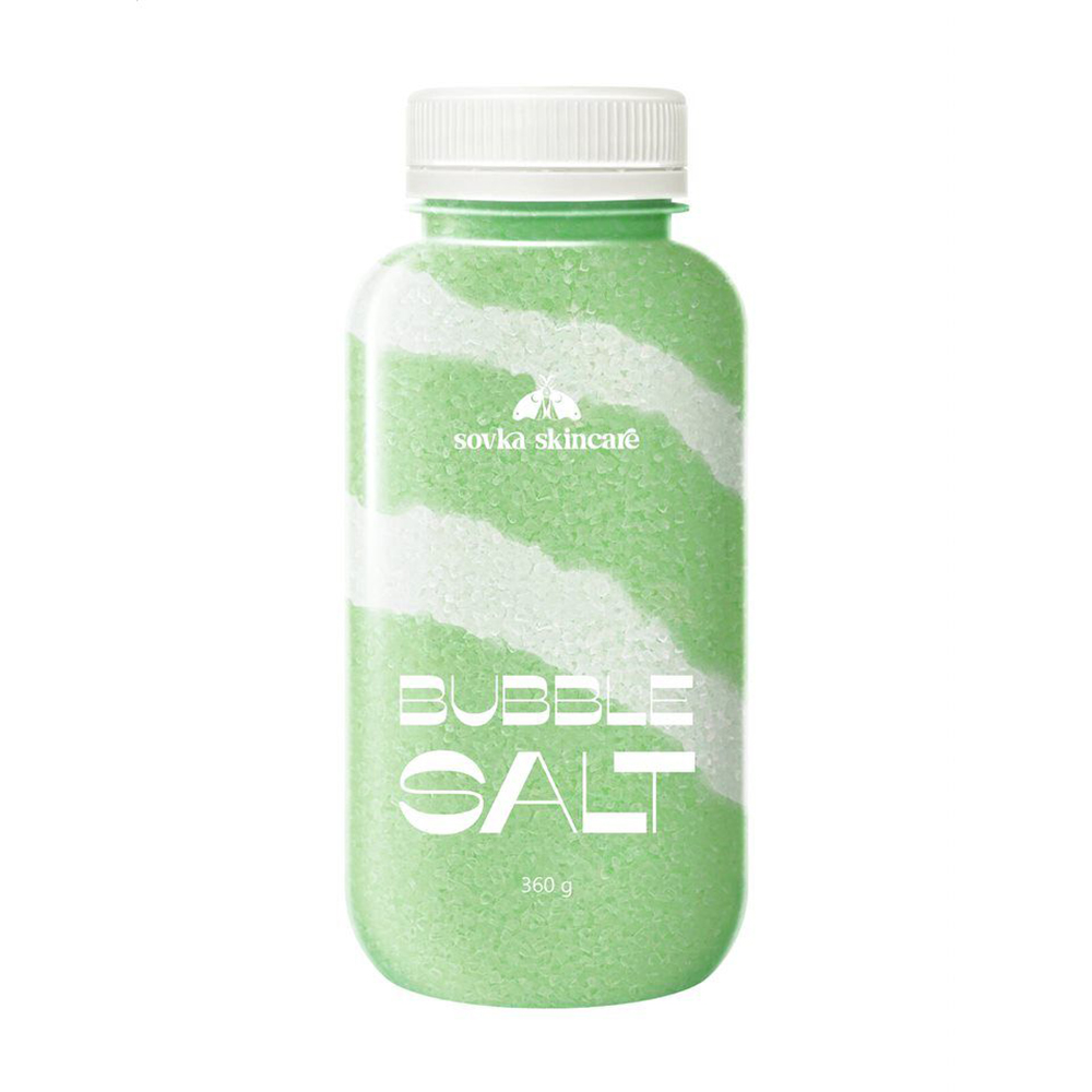 Сіль для ванни Sovka Skincare Mojito Bubble Salt, 360 г