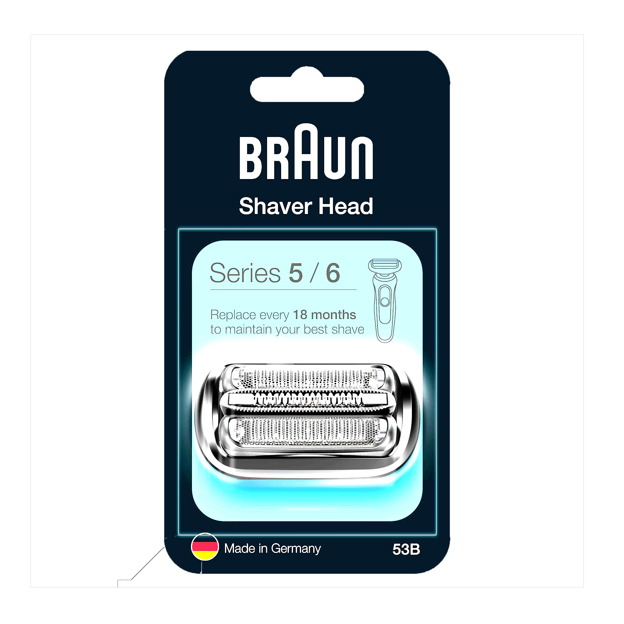Сітка та різальний блок для електробритви Braun Series 5/6, 53B