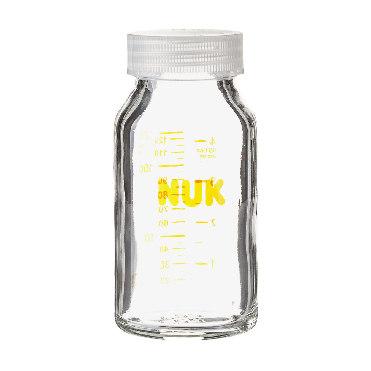 Скляна пляшка для годування NUK Клінік MedicPro, 125 мл
