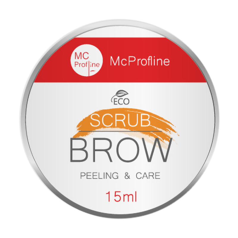 Скраб для брів Miss Claire MC Profline Peeling &amp; Care Brow Scrub, 15 мл