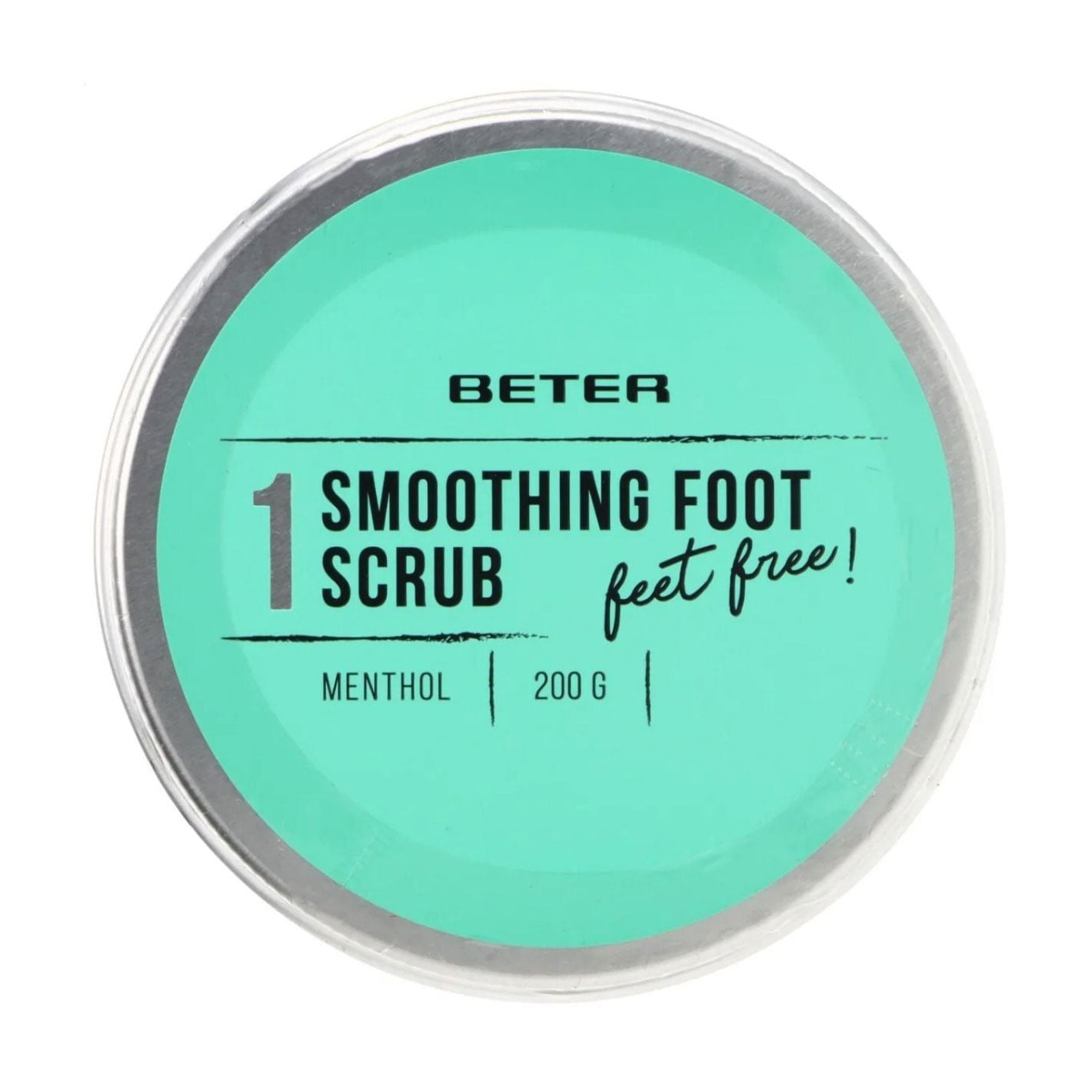 Скраб для ніг BETER Feet Free Smoothing Foot Scrub, 200 г