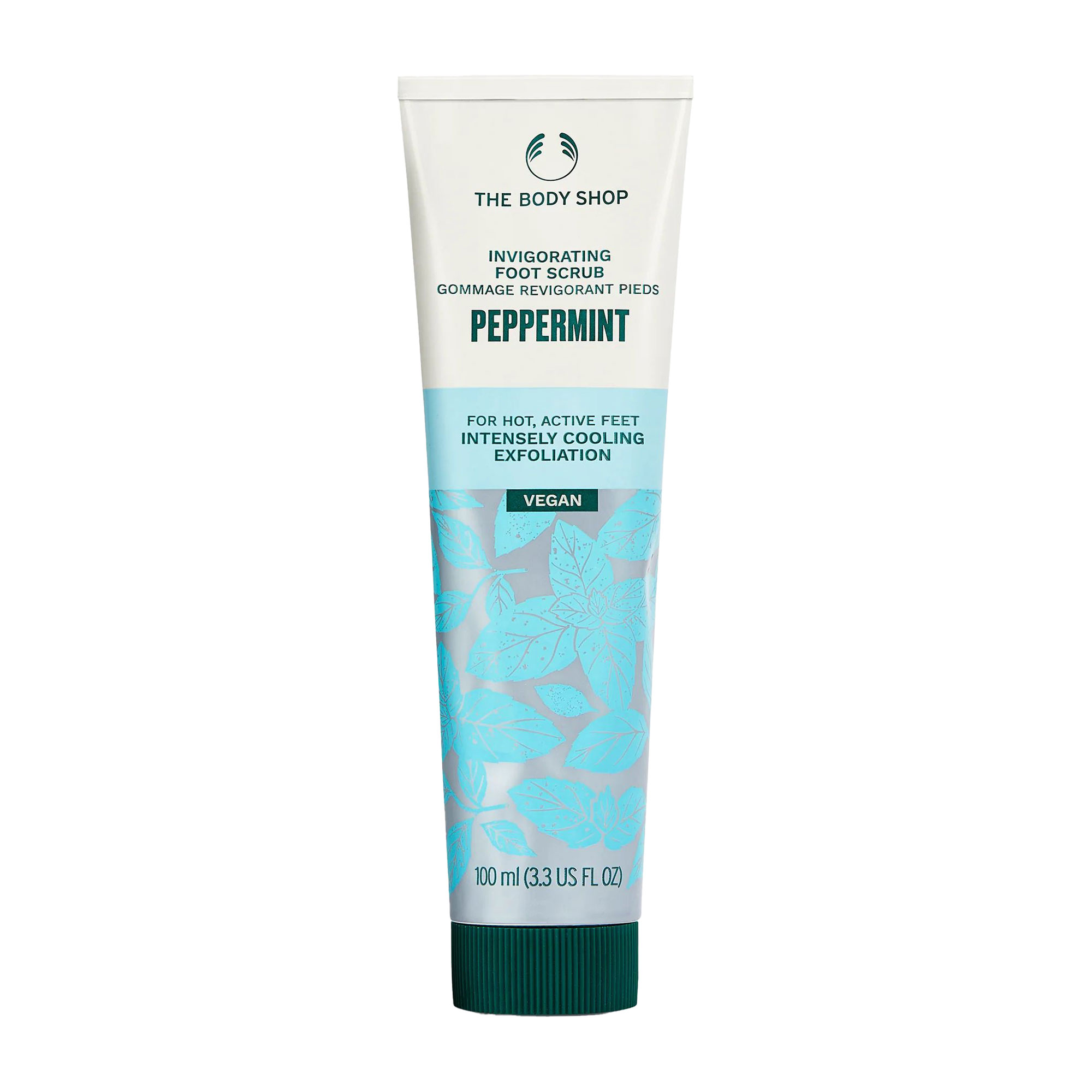 Скраб для ніг The Body Shop Peppermint Invigorating Foot Scrub Перцева м'ята, 100 мл