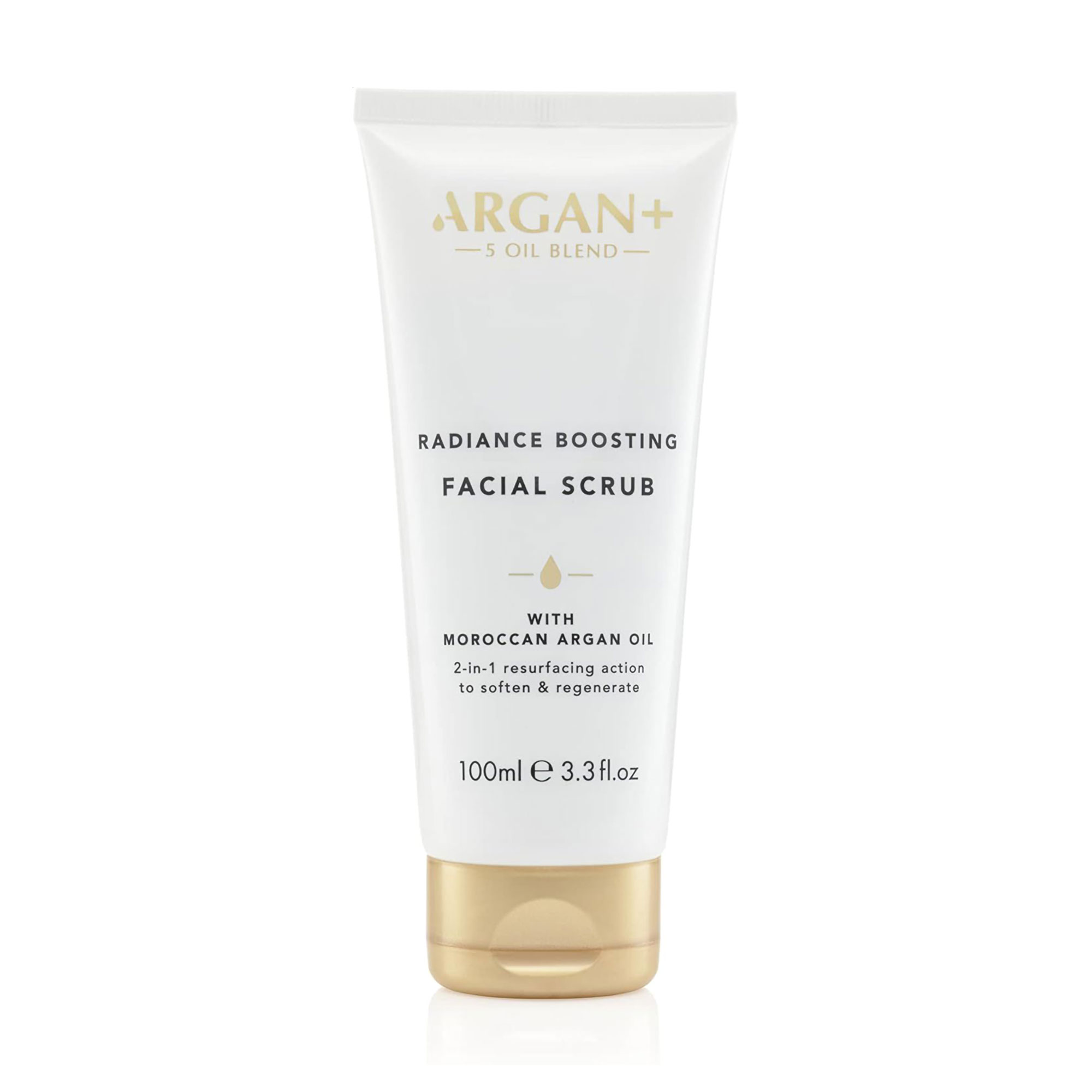 Скраб для обличчя Argan+ Moroccan Argan Oil Radiance Boosting Facial Scrub, 100 мл
