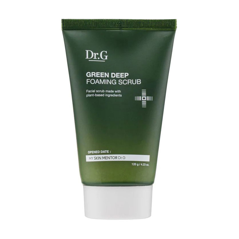 Скраб для обличчя DR.G Green Deep Foaming Scrub, 120 г