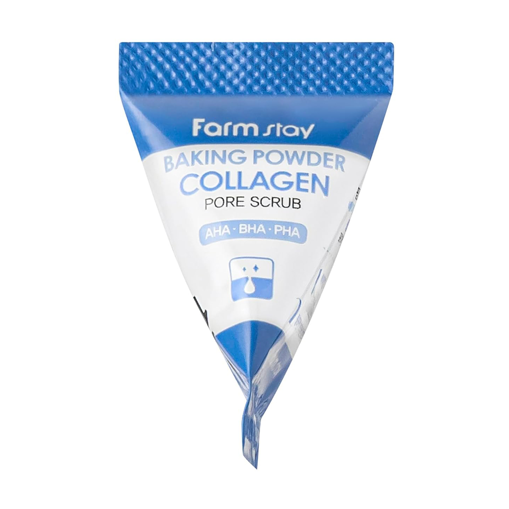 Скраб для обличчя FarmStay Baking Powder Collagen Pore Scrub з содою та колагеном, 7 г