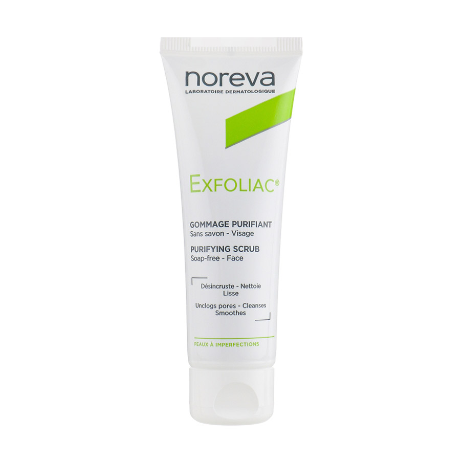 Скраб для обличчя Noreva Laboratoires Exfoliac Purifying Scrub, 50 мл