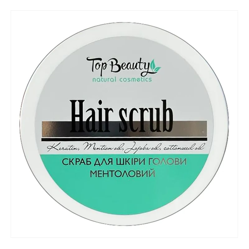 Скраб для шкіри голови Top Beauty Hair Scrab Ментоловий, 250 мл