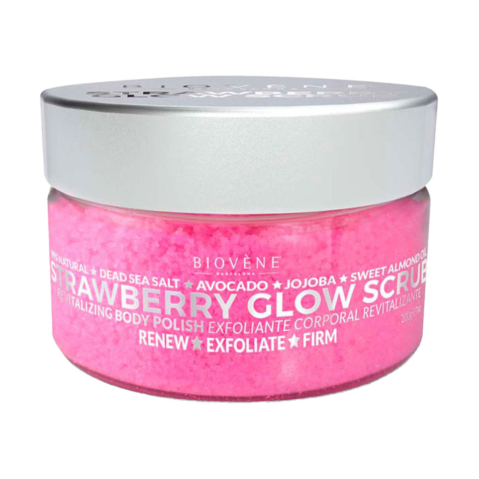 Скраб для тіла Biovene Strawberry Glow Scrub, 200 г