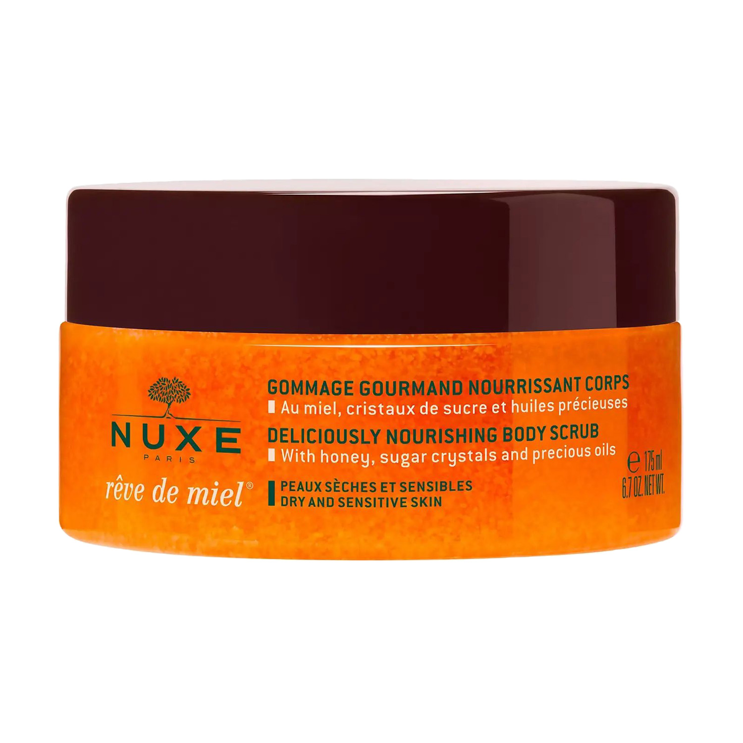 Скраб для тіла Nuxe Reve de Miel Deliciously Nourishing Body Scrub, 175 мл