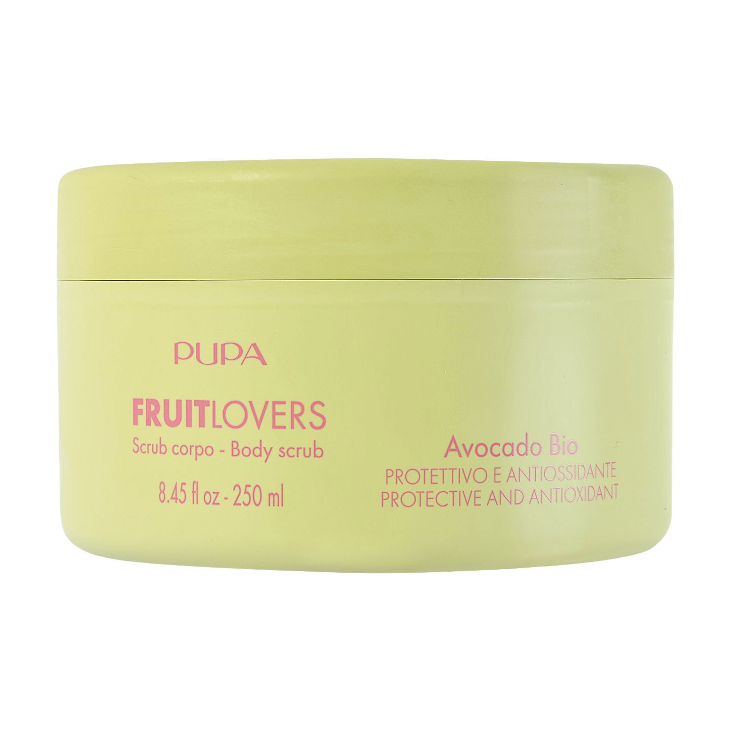 Скраб для тіла Pupa Fruit Lovers Avocado Bio Body Scrub Авокадо, 250 мл