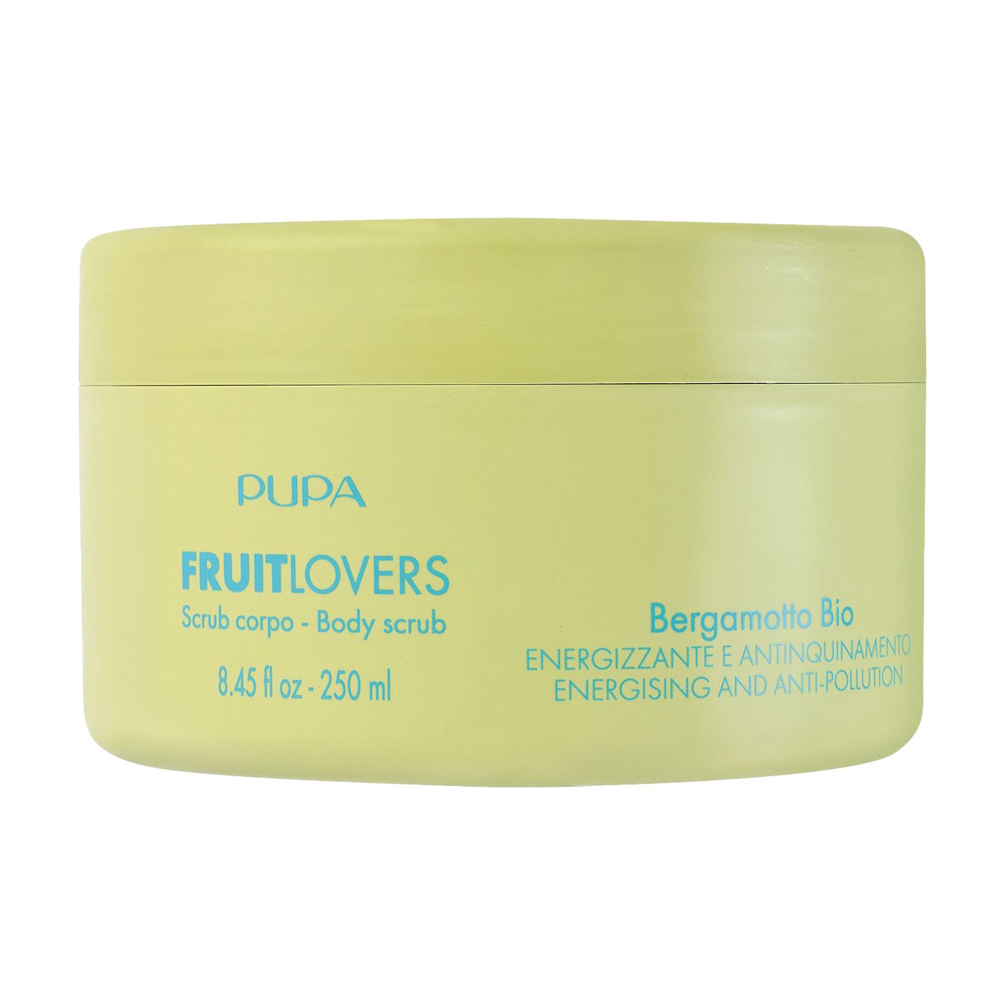 Скраб для тіла Pupa Fruit Lovers Bergamot Bio Body Scrub Бергамот, 250 мл
