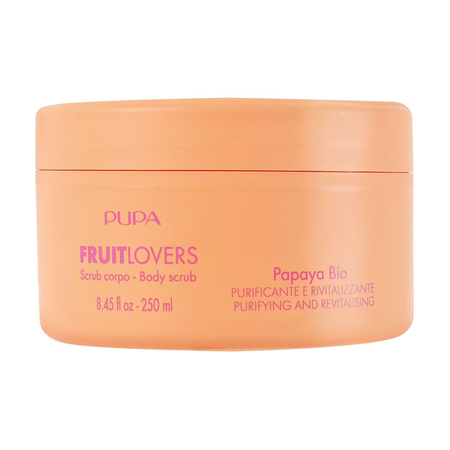 Скраб для тіла Pupa Fruit Lovers Papaya Bio Body Scrub Папая, 250 мл