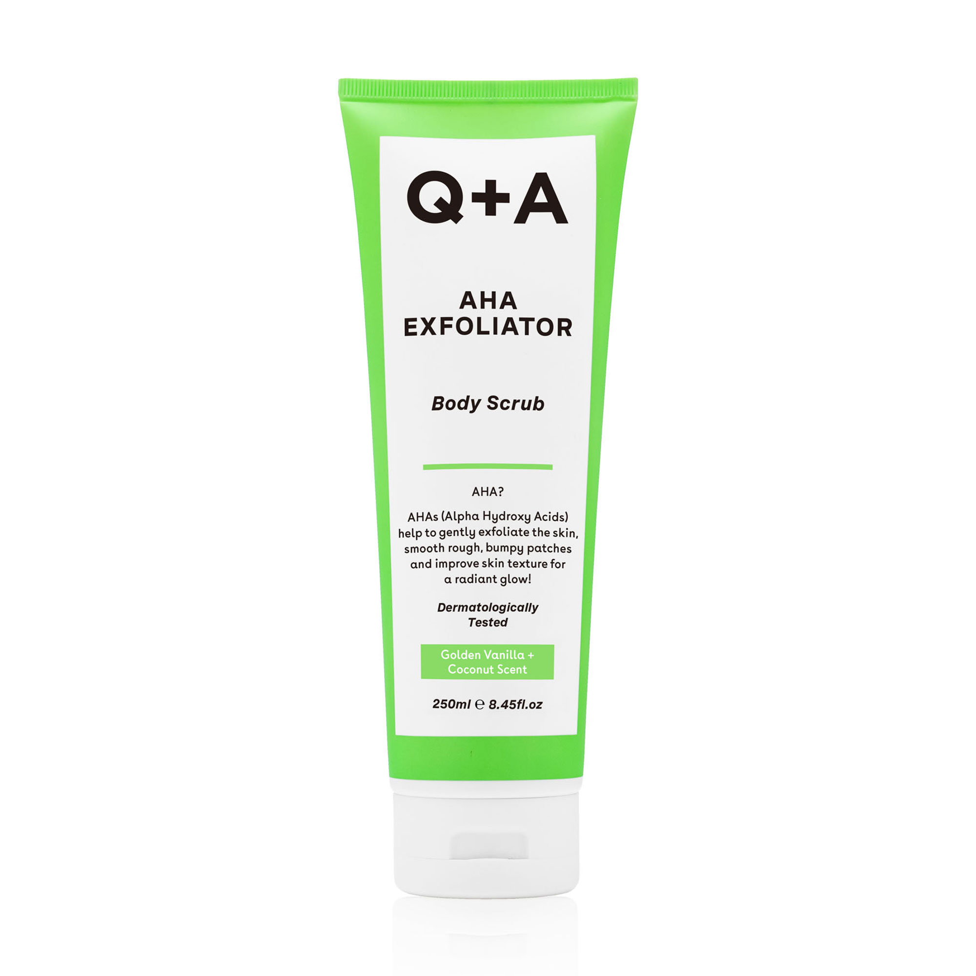 Скраб для тіла Q+A AHA Exfoliator Body Scrub з AHA-кислотами, 250 мл