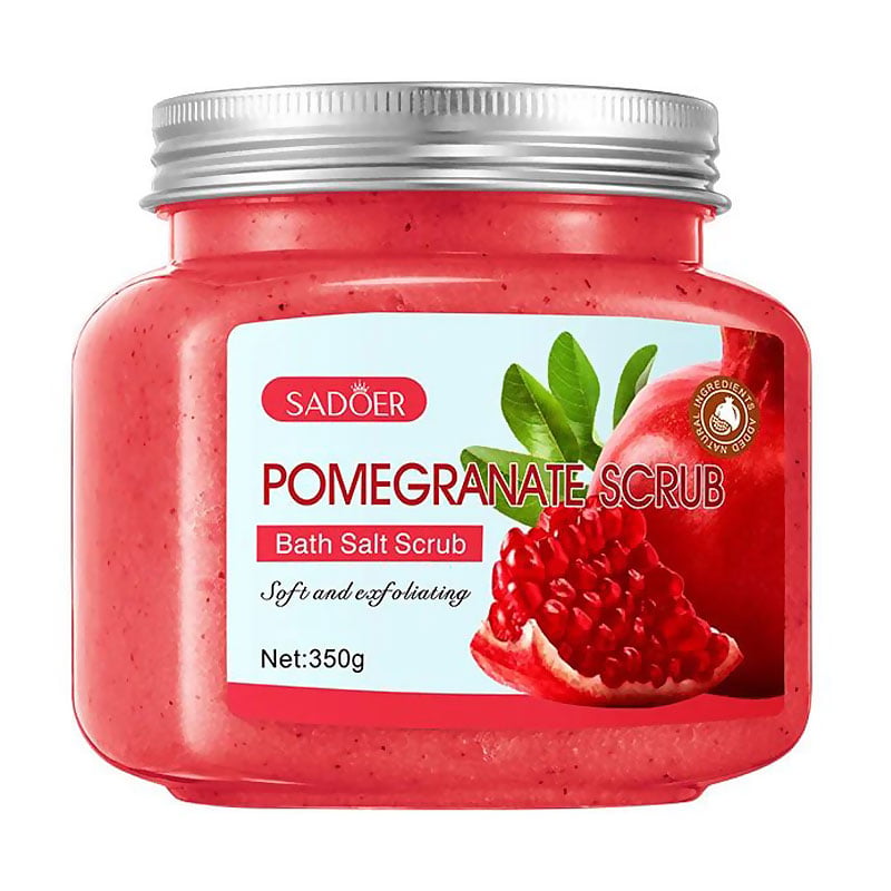 Скраб для тіла Sadoer Pomegranate Bath Salt Scrub, 350 г