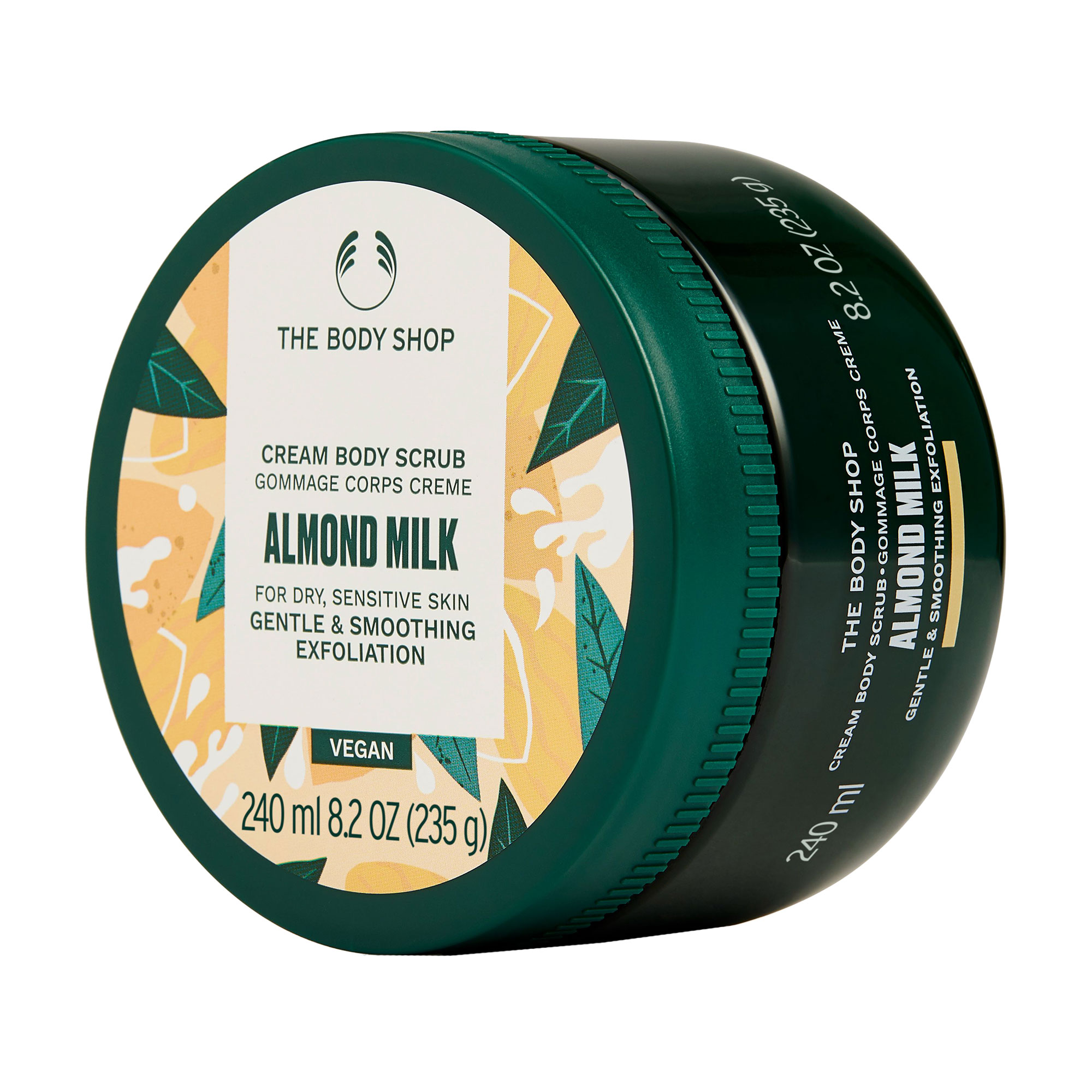 Скраб для тіла The Body Shop Cream Body Scrub Мигдальне молочко, 240 мл