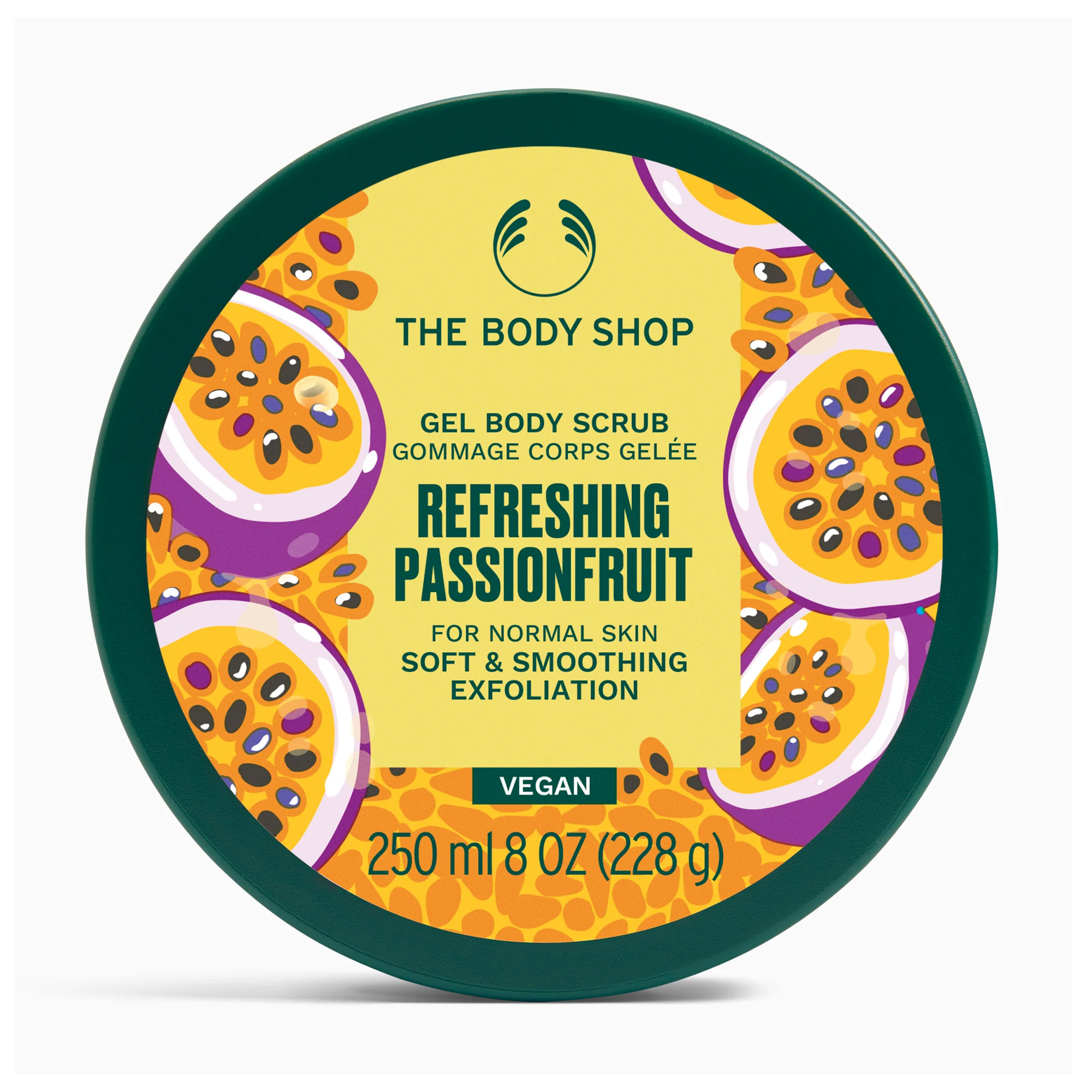 Скраб для тіла The Body Shop Refreshing Passionfruit Gel Body Scrub Маракуя, 250 мл